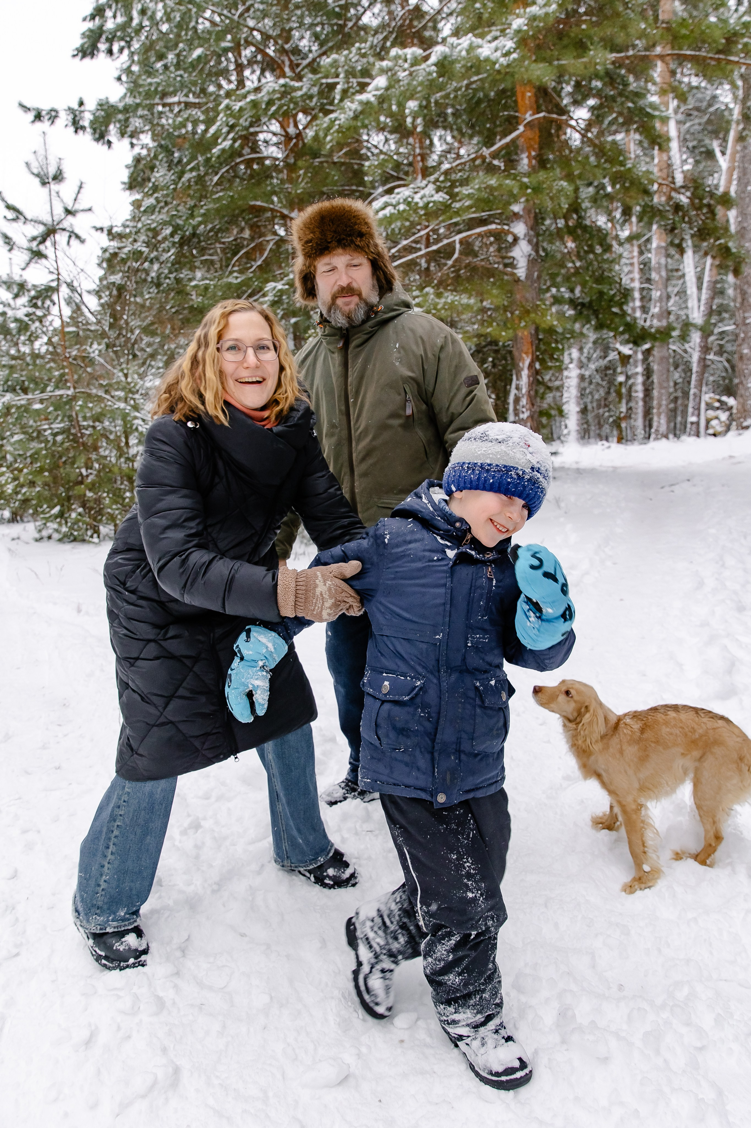Прогулка в лесу. Свадебный и семейный фотограф в Рязани Саша Крутых