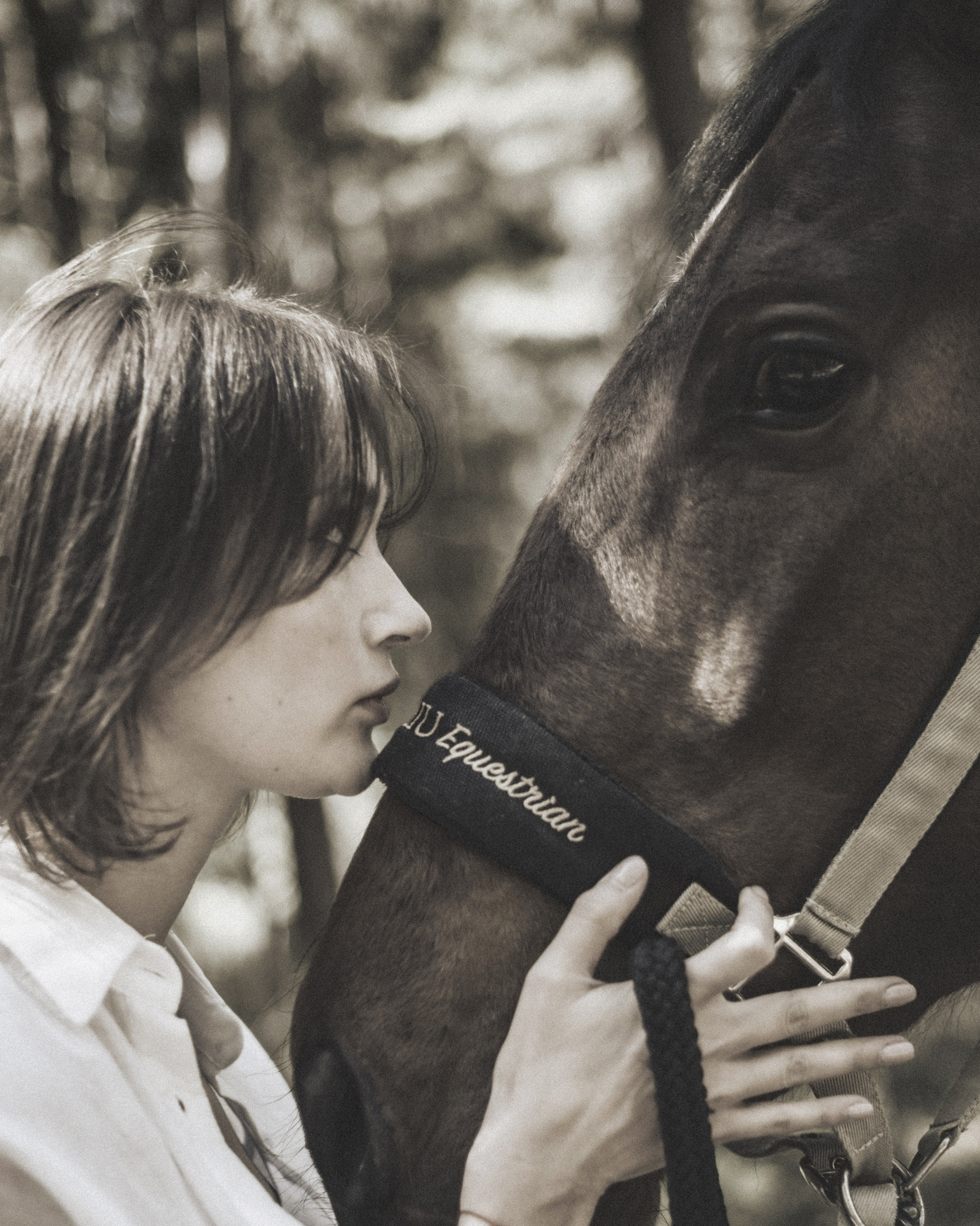 Наташа. Съёмка с лошадкой. Lickord