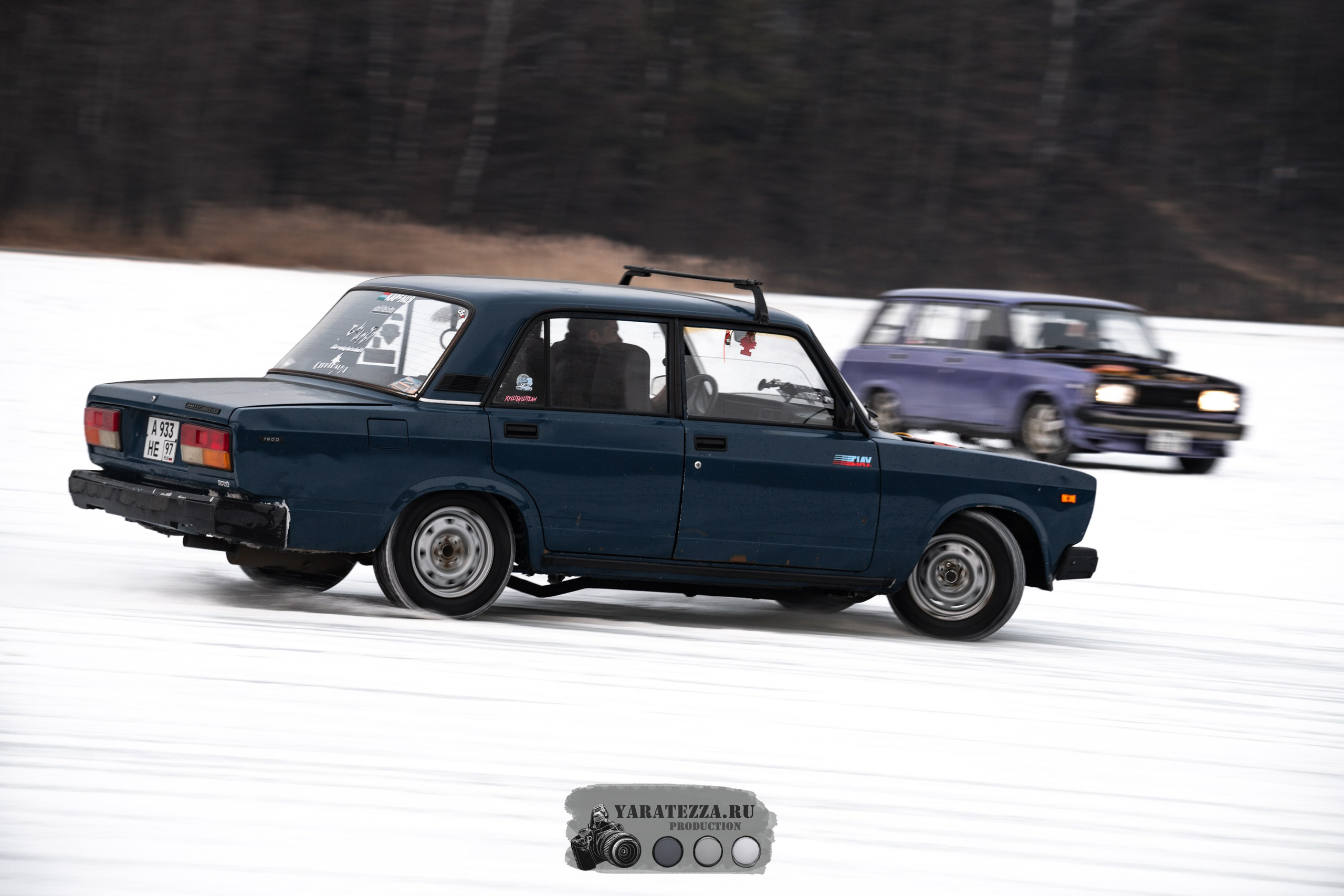 Тренировочный день на ледовой трассе. Yaratezza production