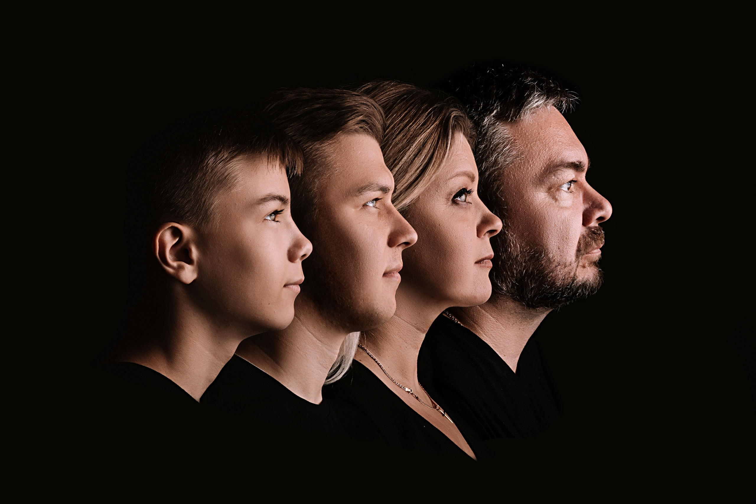 Профили. Семейный фотограф Тюмень, фотограф на роды Салмина Мария