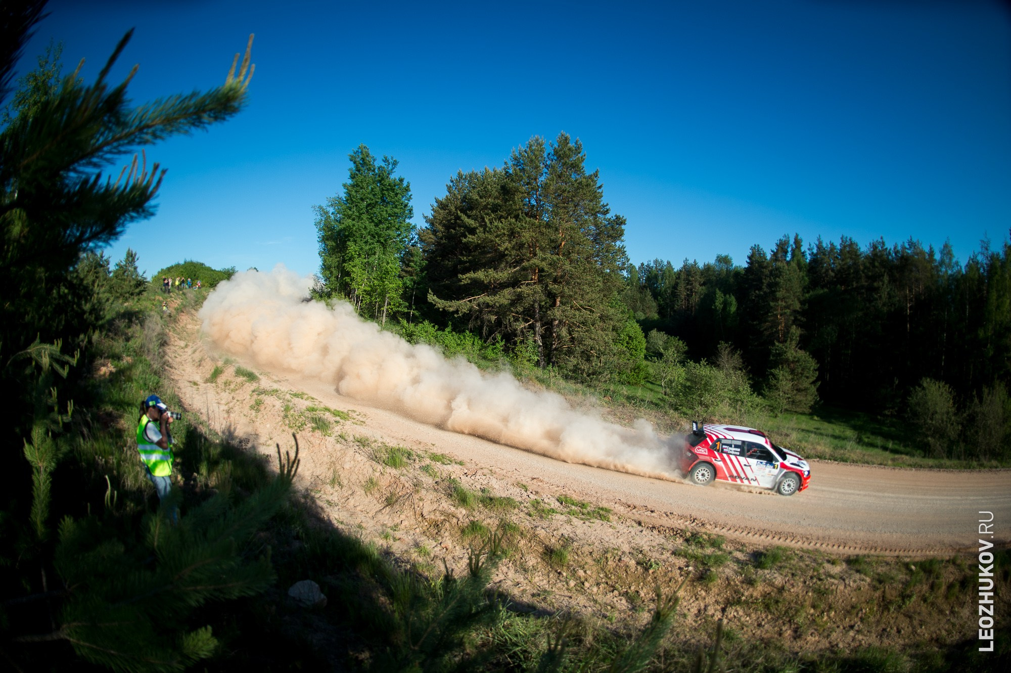 Rally Pskov 2024. Sports photographer Leonid Zhukov