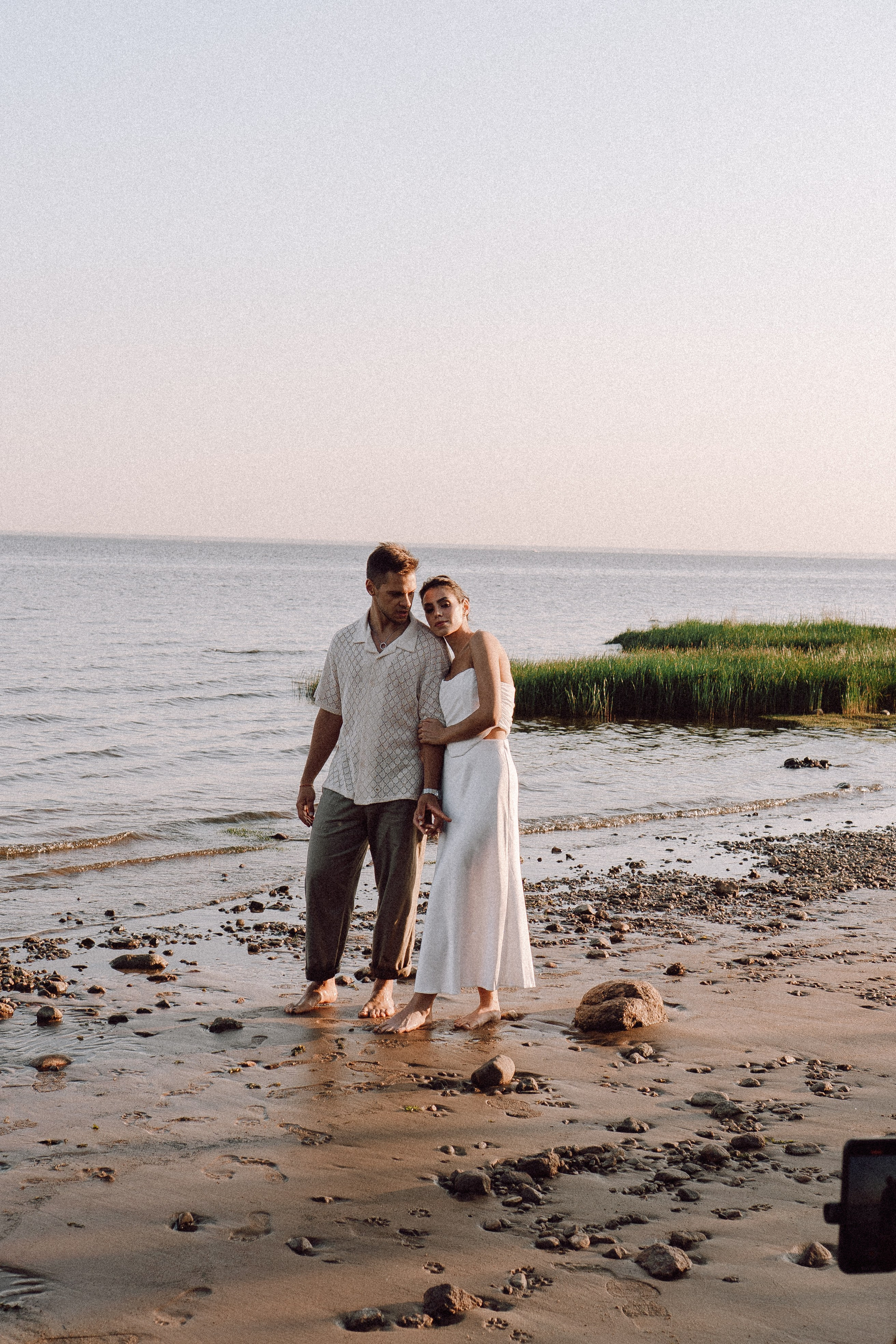 СВАДЕБНАЯ ФОТОСЕССИЯ ВЫЕЗДНОЙ ЦЕРЕМОНИИ (ФИНСКИЙ ЗАЛИВ). Профессиональный фотограф, Санкт-Петербург — Виктория Богомолова