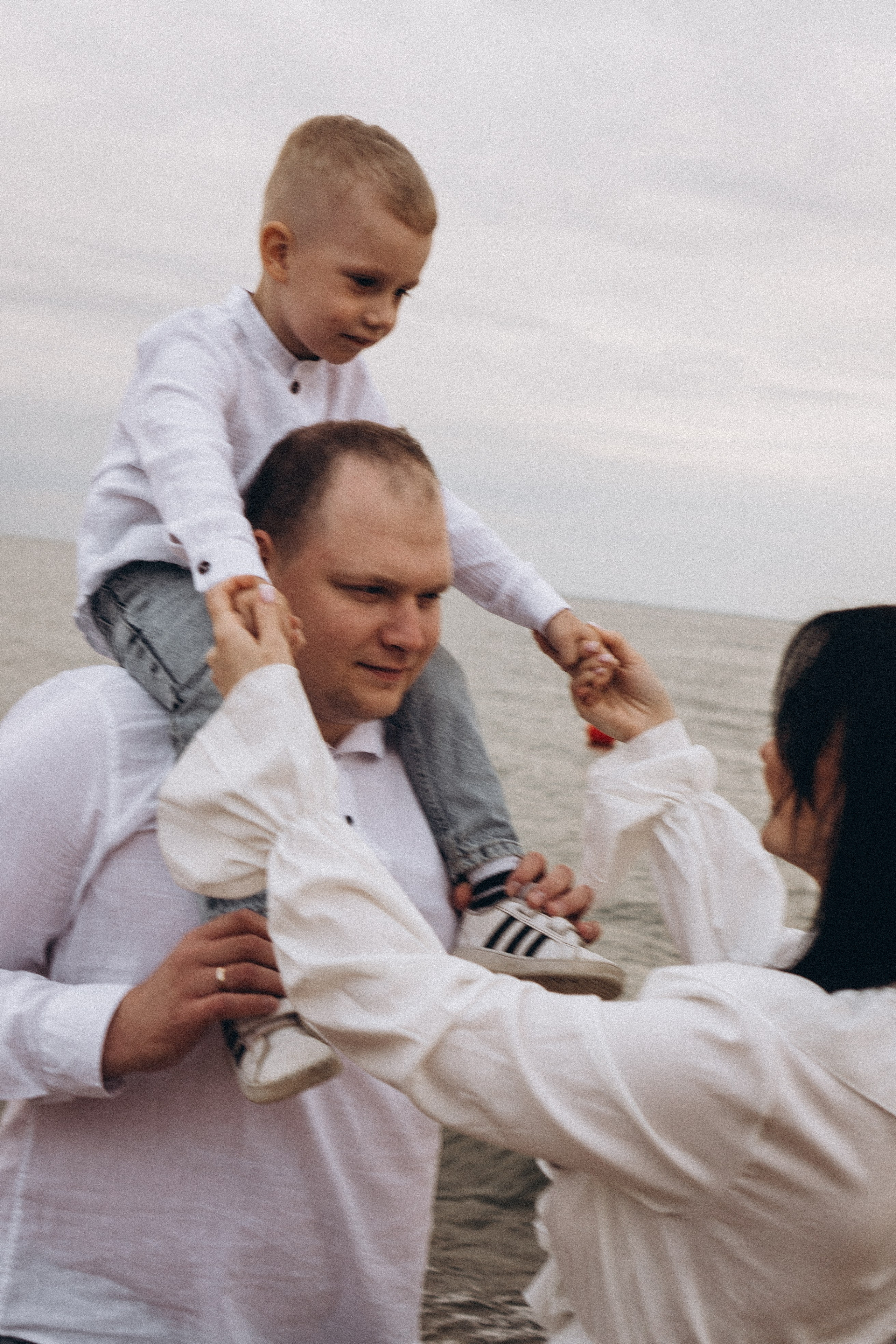 Семейная история на берегу залива. Профессиональный фотограф, Санкт-Петербург — Виктория Богомолова