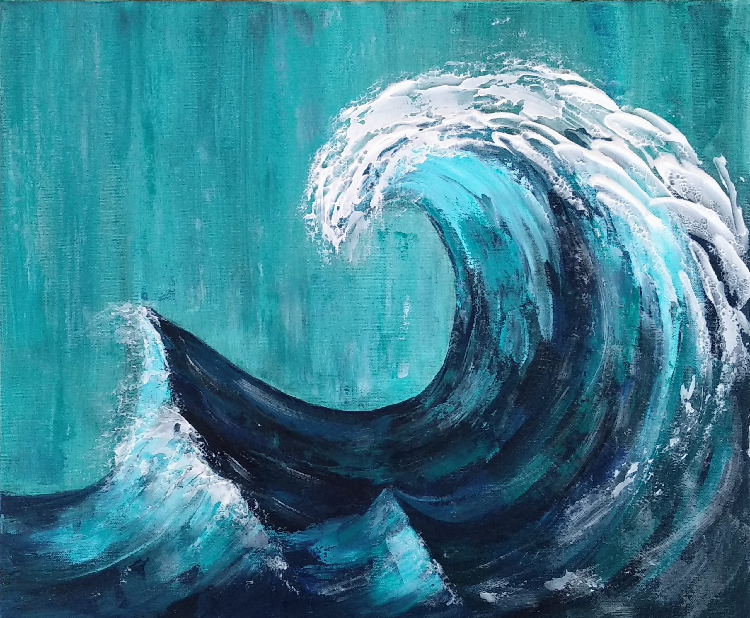 Абстракция. Художник Анастасия Кисткина, Петербург