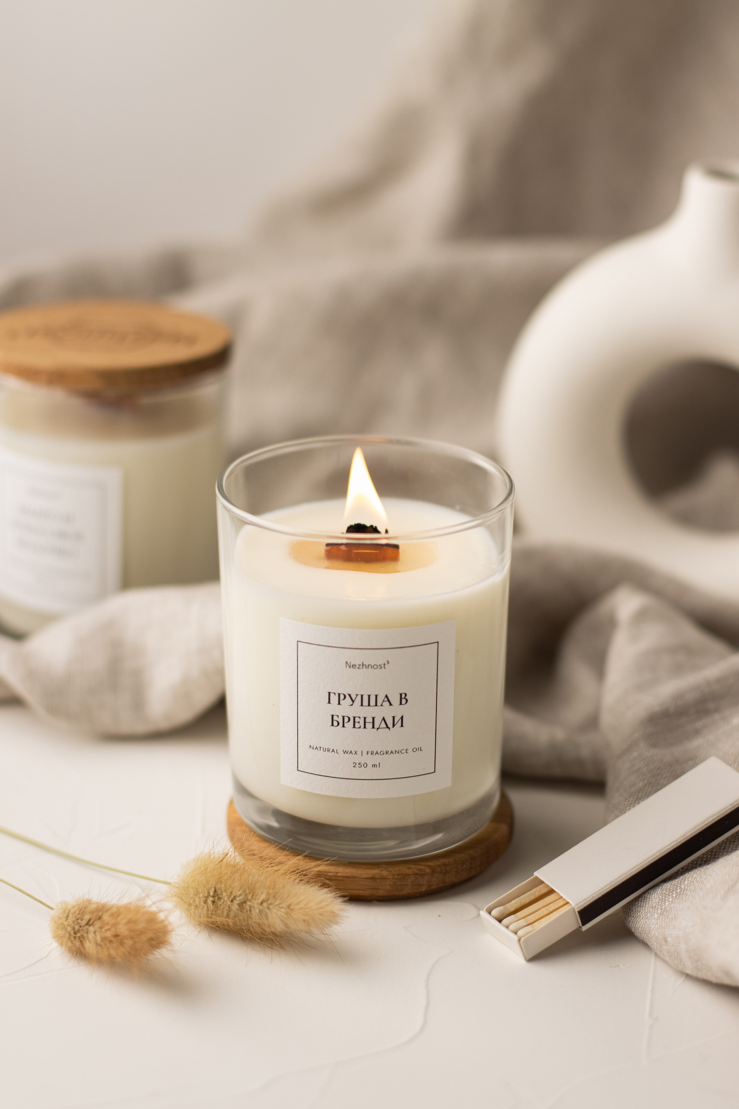 Свечи Nezhnost'. Предметный фотограф в Балашихе Анастасия Михайлова
