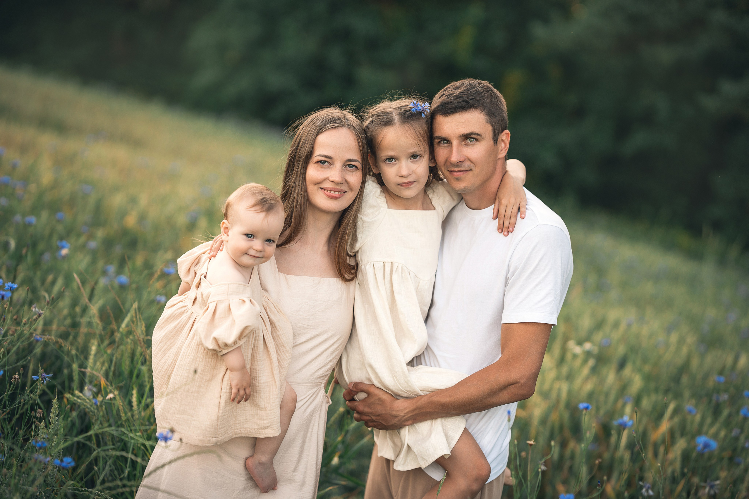 ЛЕТО. Семья Ольги. Фотограф Марта Козел. Гродно, Беларусь