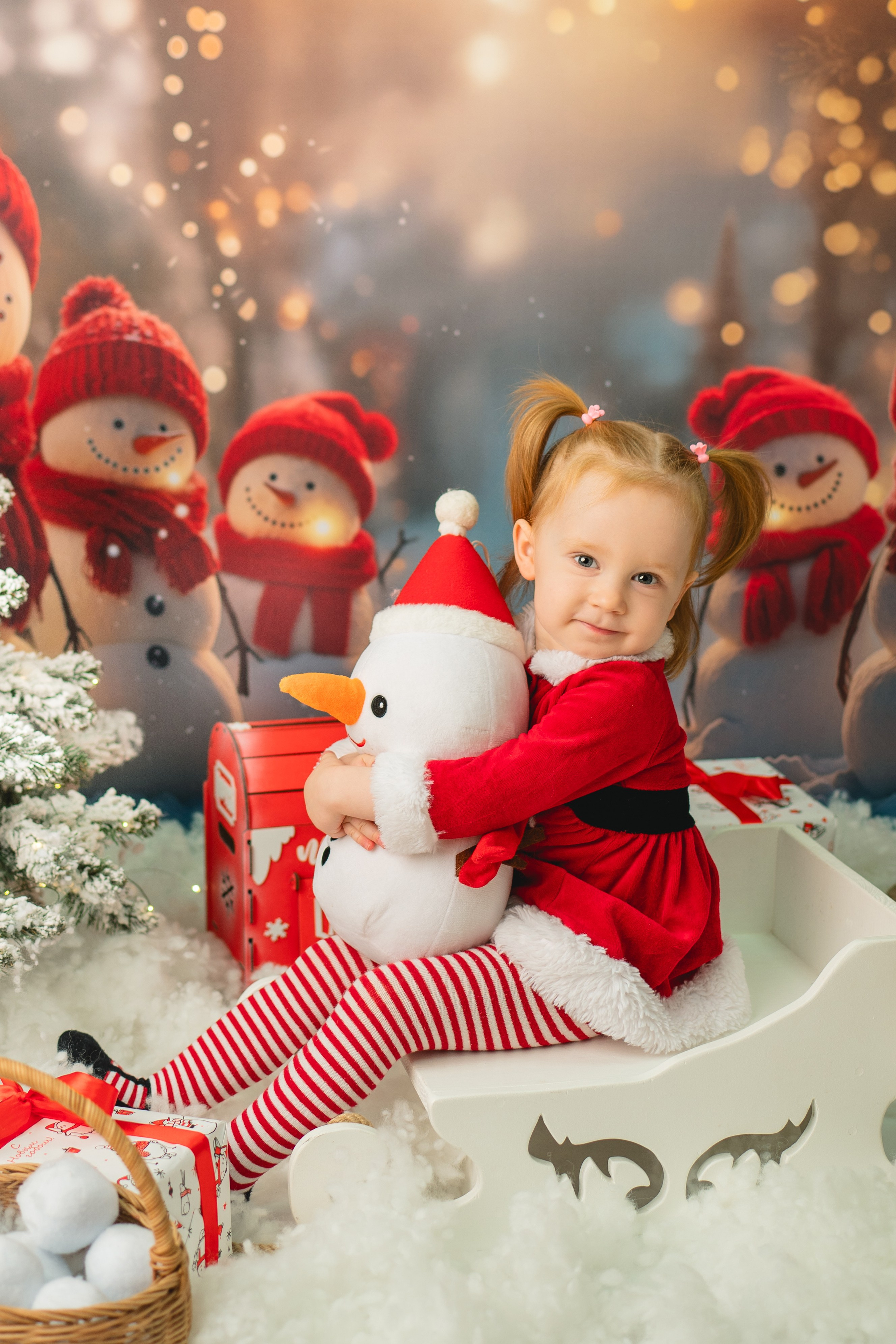 НОВЫЙ ГОД 2025-2026. Фотограф новорождённых в Санкт-Петербурге Наталья Булгакова