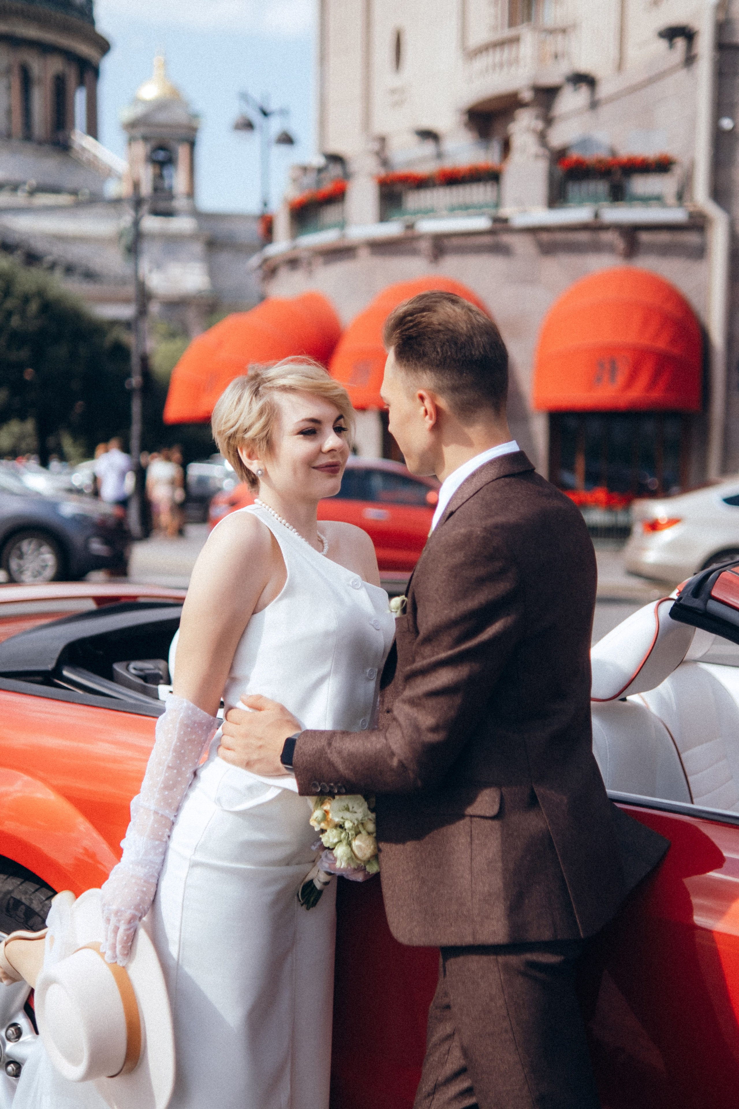 Фрунзенский ЗАГС+прогулка в Центре. Фотограф в Санкт-Петербурге Кристина Брянская