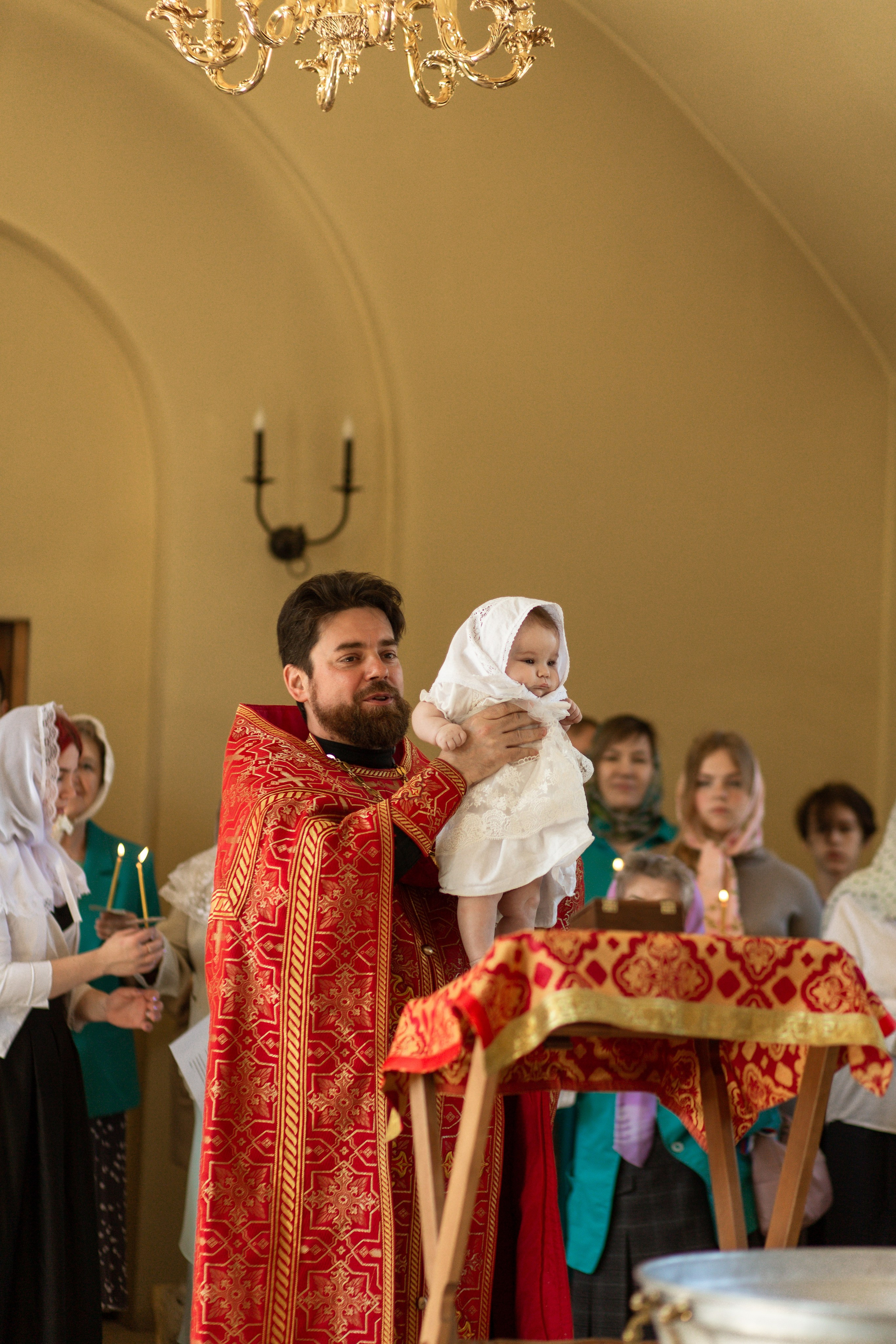 Крещение Киры. Свадебный и Семейный фотограф в Москве Александра Вайпер