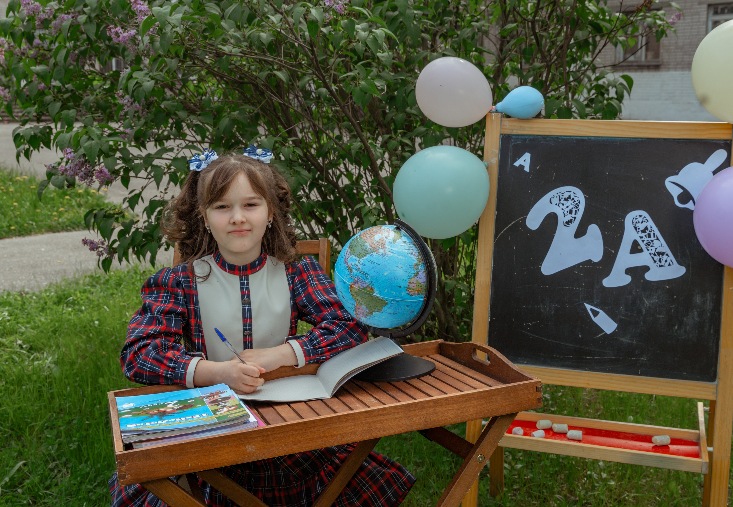 Школьная фотозона. Семейный и детский фотограф в Нижнем Новгороде