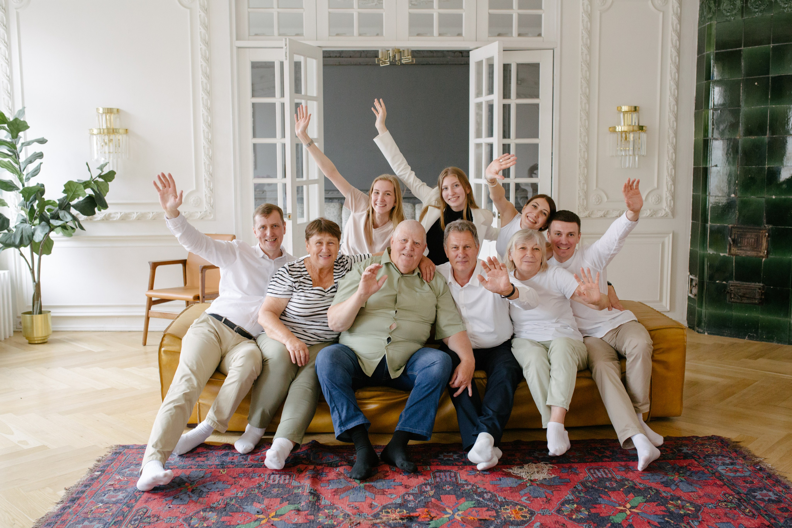 3 поколения, семейная. Свадебный и семейный фотограф в Санкт-Петербурге Исупова Юлия