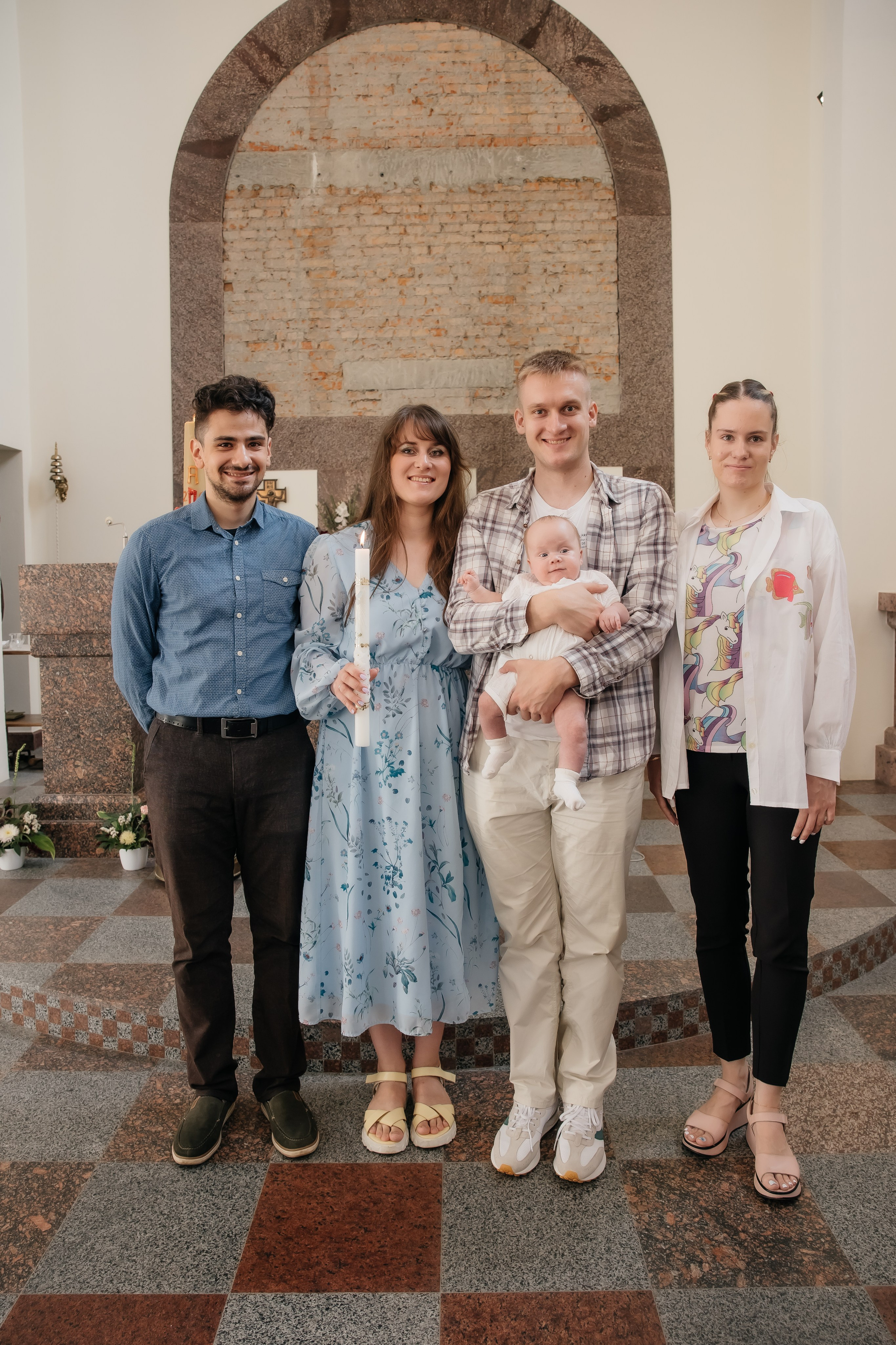 Крещение Святослава. Костёл святого Франциска. Фотограф ВИКА МЕДУЗА