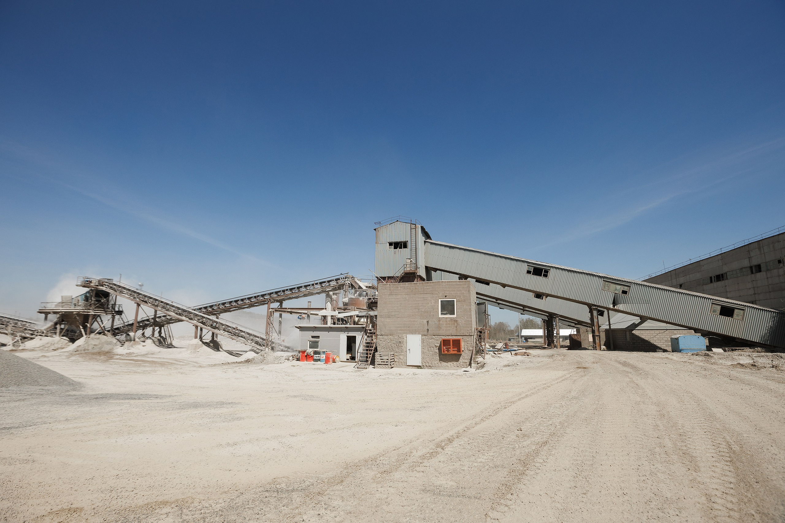 Промышленная фотосъемка на карьере. Профессиональный фотограф в Новосибирске