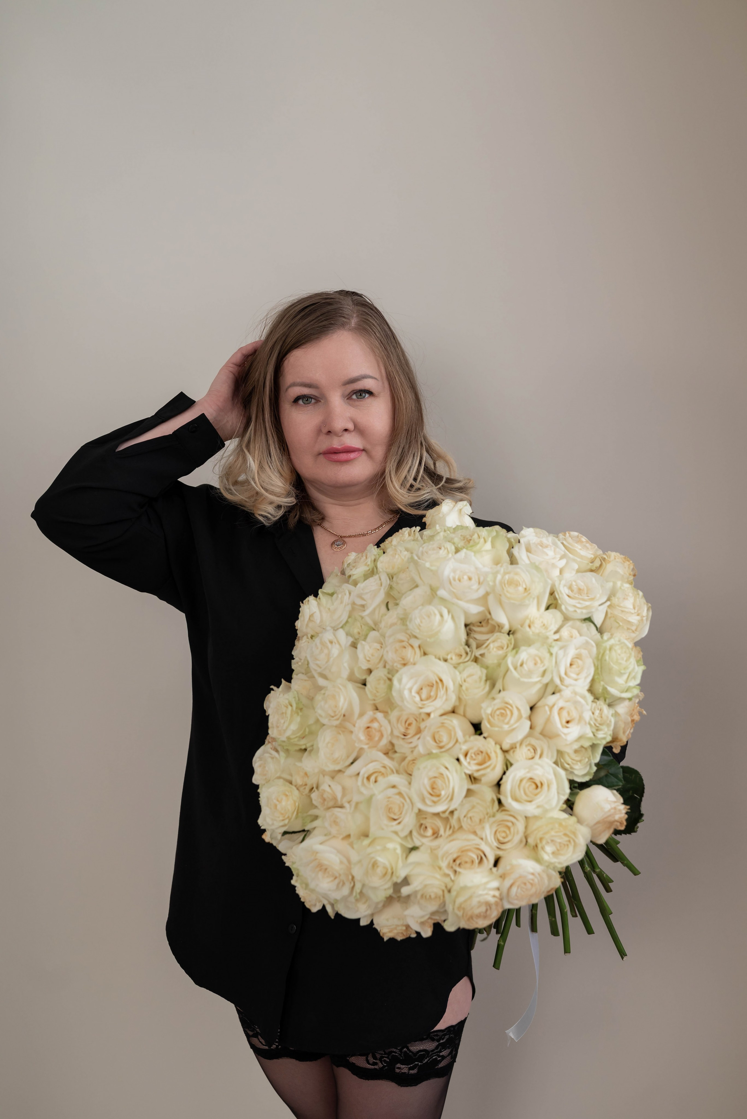 Фотопроект 101 белая роза 2026 год. Фотограф в городе Салават