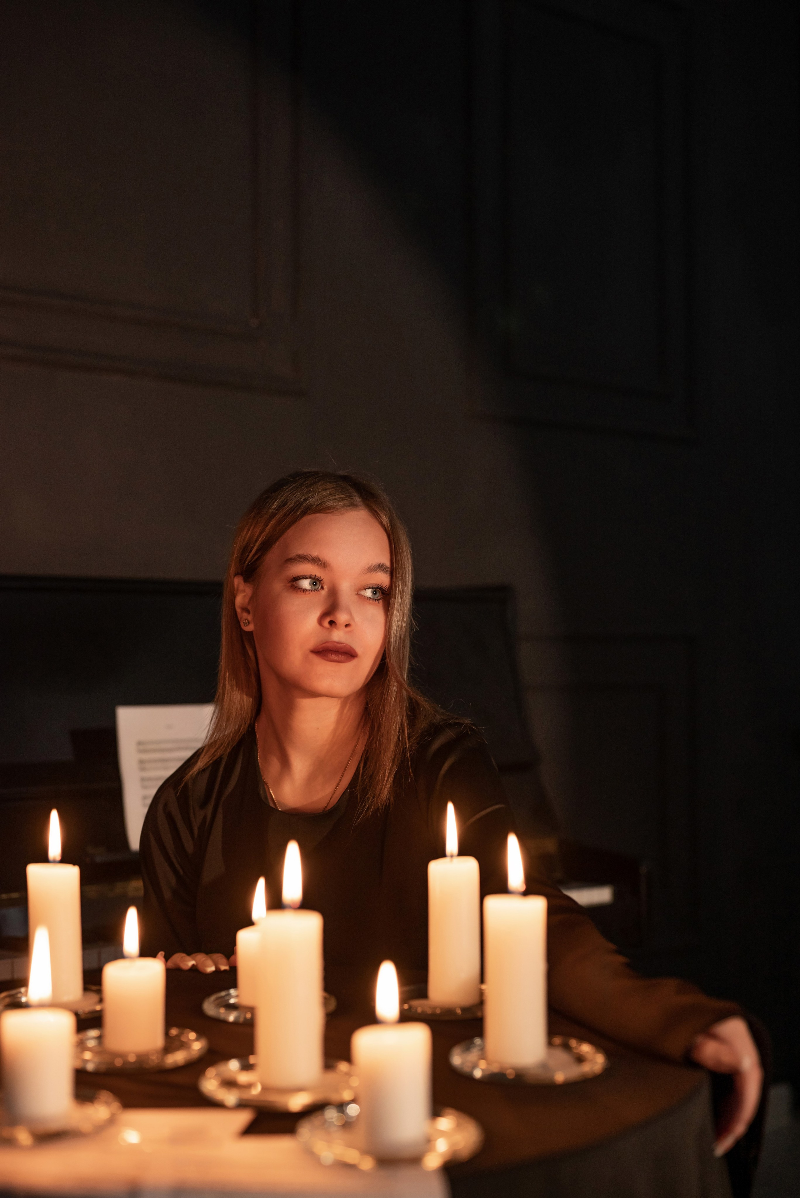 Фотопроект *Свечи и пианино*. Фотограф в городе Салават