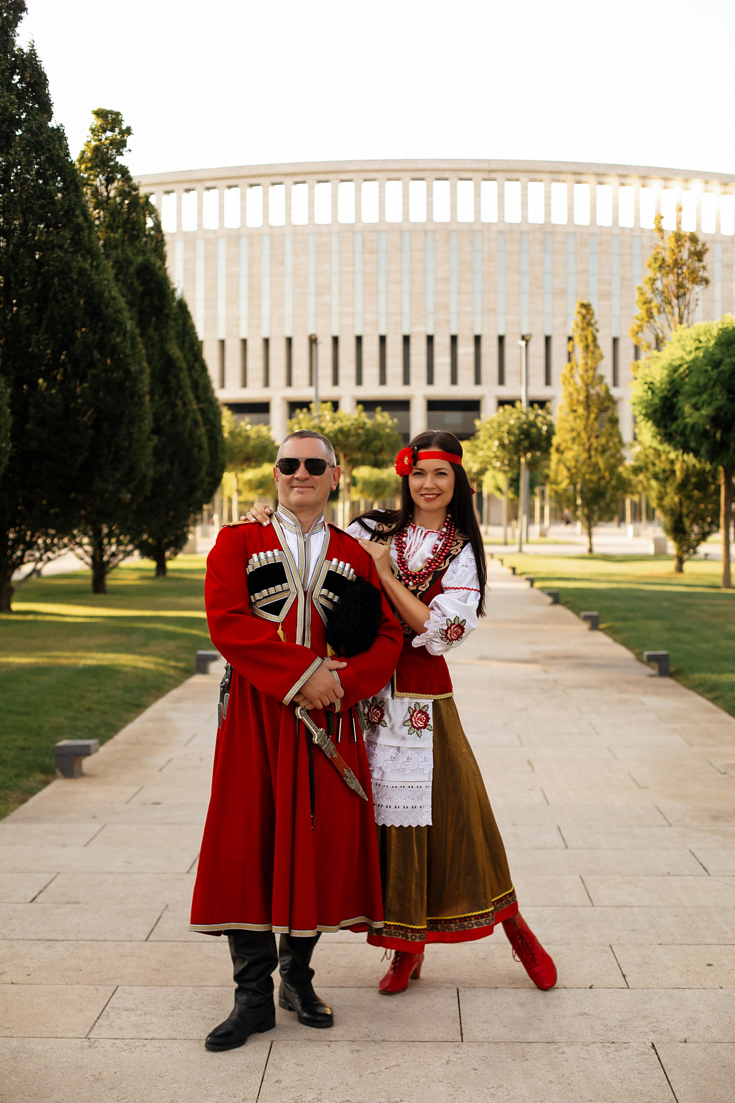 Фотосессия в Кубанских национальных костюмах. Https://malovafoto.ru