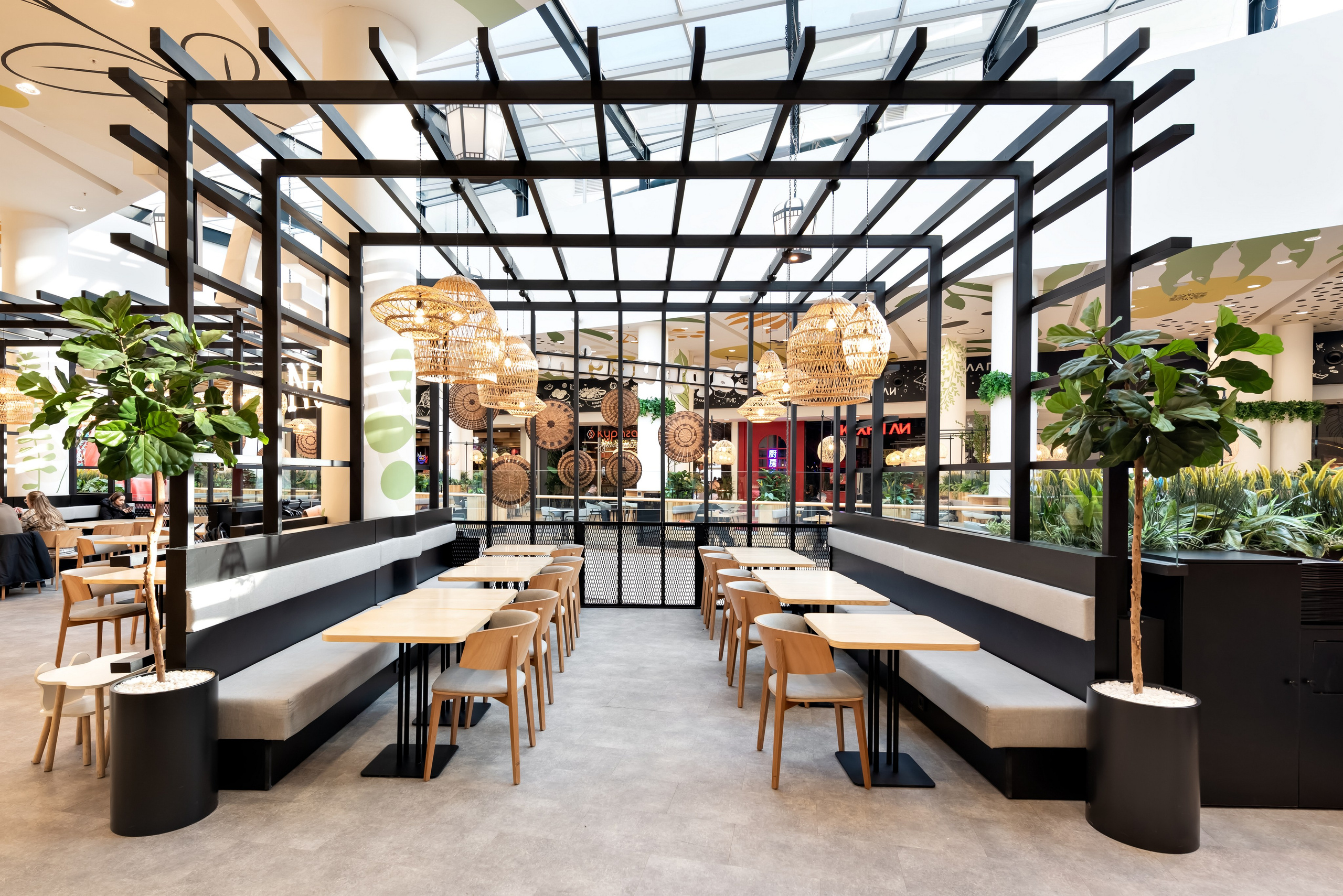 ТРЦ Аура. Интерьерный фотограф в Новосибирске Дмитрий Шибаев