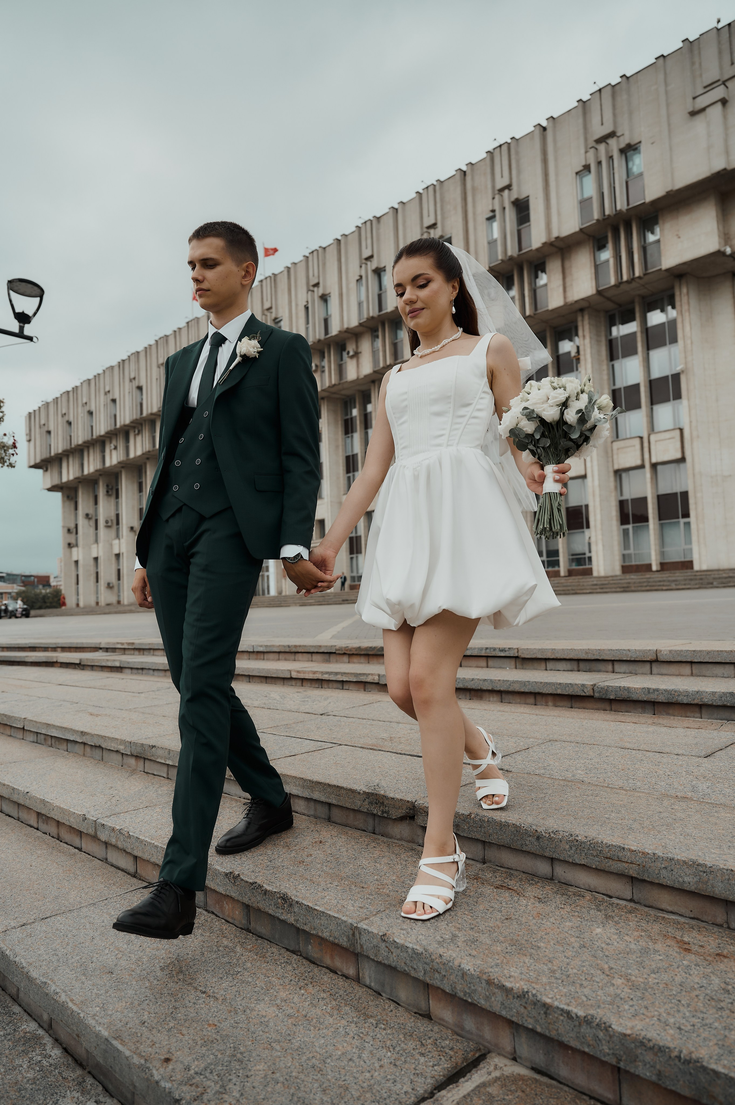 Свадебная прогулка по Туле. Свадебный фотограф в Туле Никита Беляев