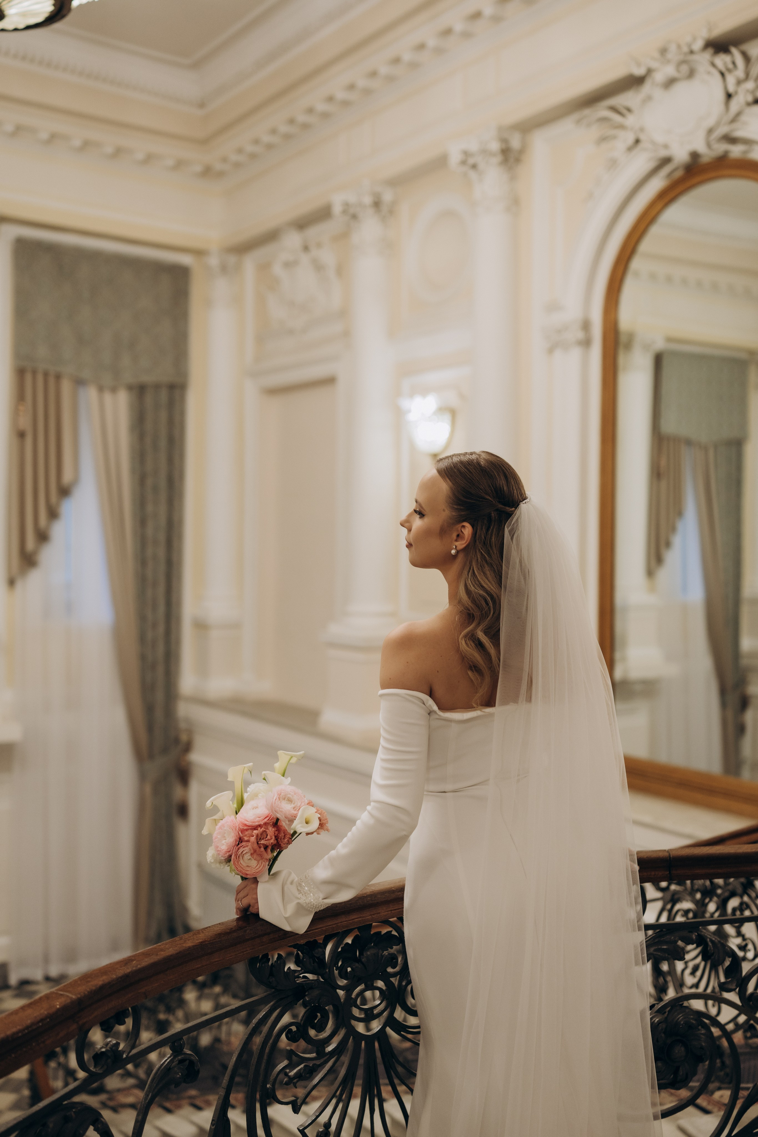 Юра и Полина | 2-й дворец и Половцова. Свадебный и love story фотограф в Санкт-Петербурге