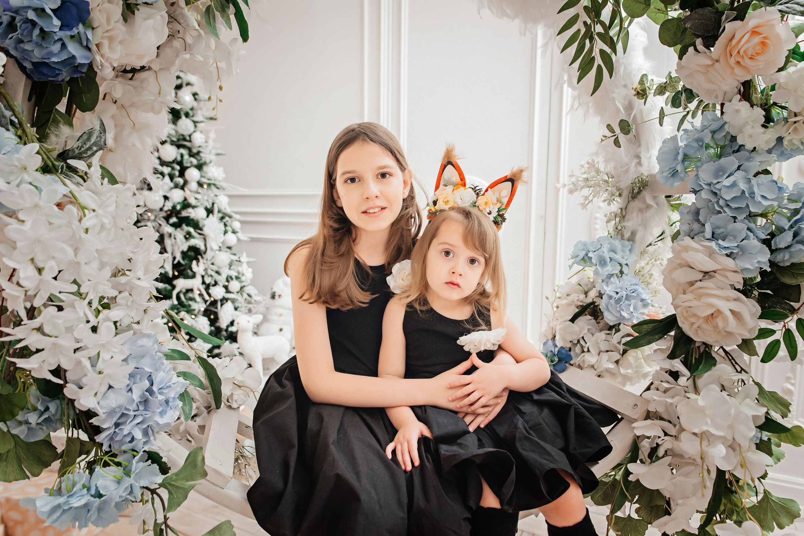 Новый год семьи Виктории. Детский и семейный фотограф выпускной альбом Приморско-Ахтарск