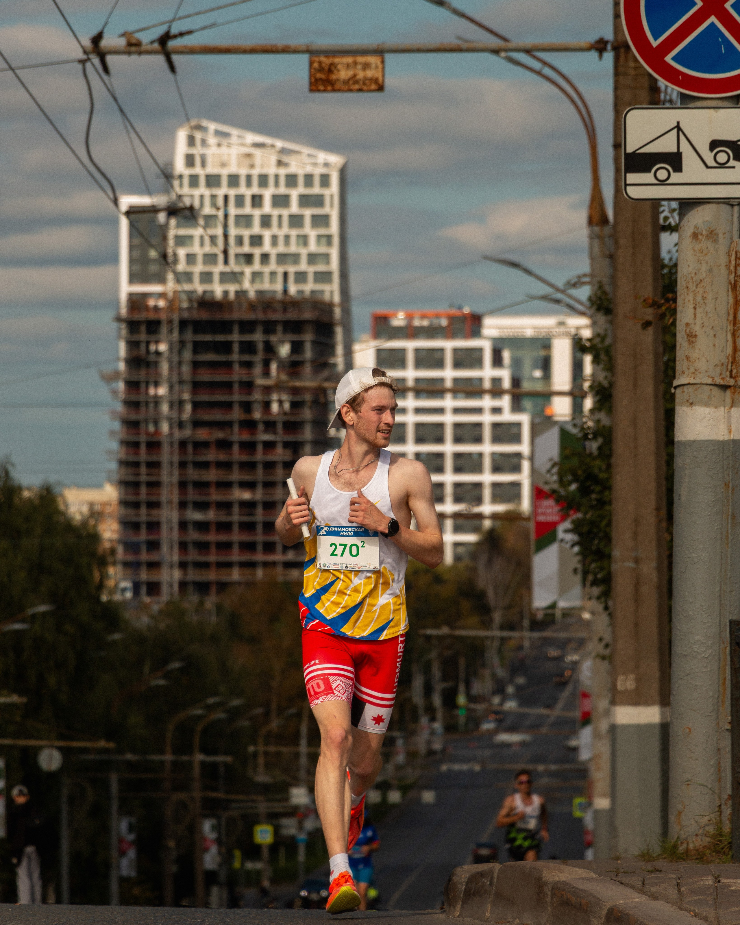 Динамовская миля 2025. Олег Романов. Мастер фото по спорту