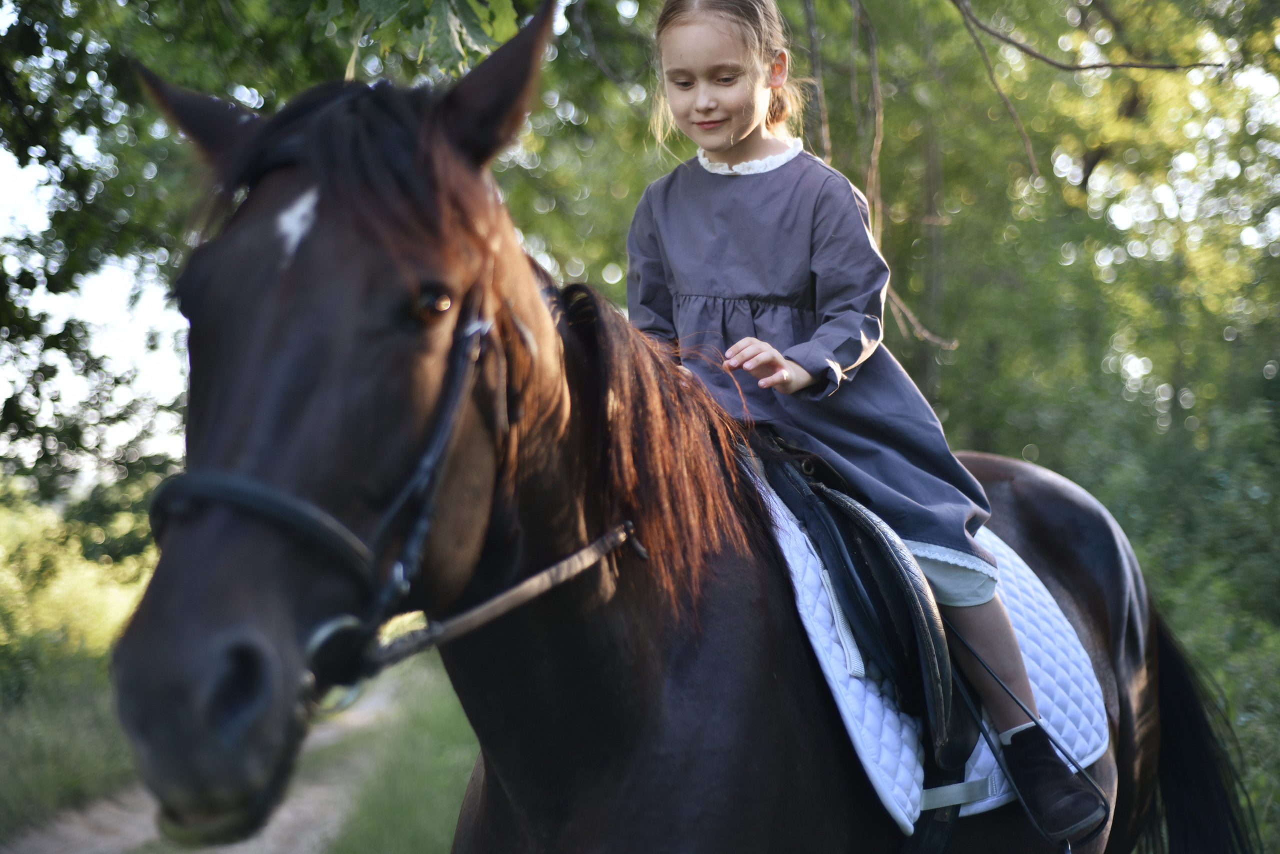 Детский сон. Фотосессии с лошадьми. Женский фотограф Наталья Латыпова