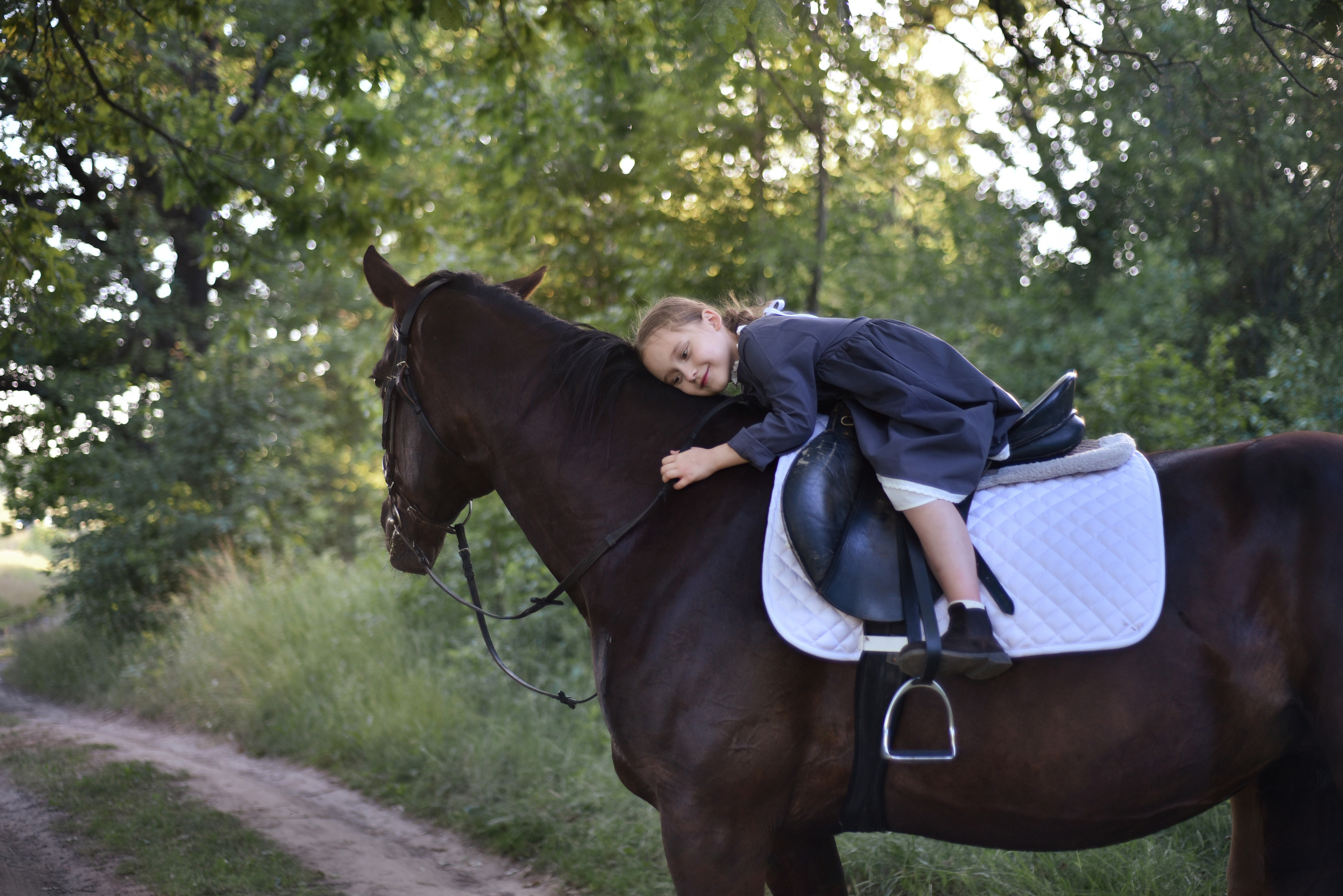 Детский сон. Фотосессии с лошадьми. Женский фотограф Наталья Латыпова