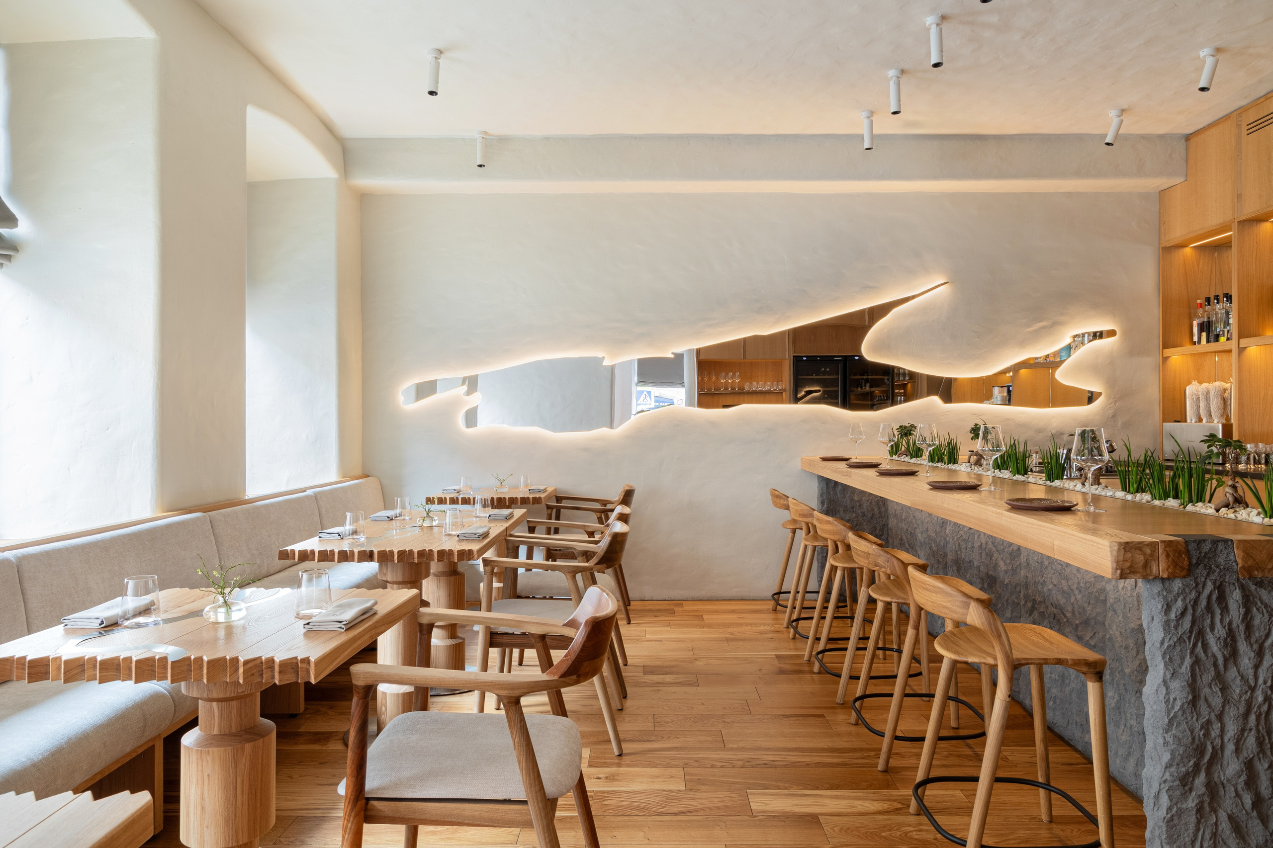 Интерьерная фотосъемка ресторана в Санкт-Петербурге. Интерьерный фотограф в Нижнем Новгороде и Москве Владимир Гудков