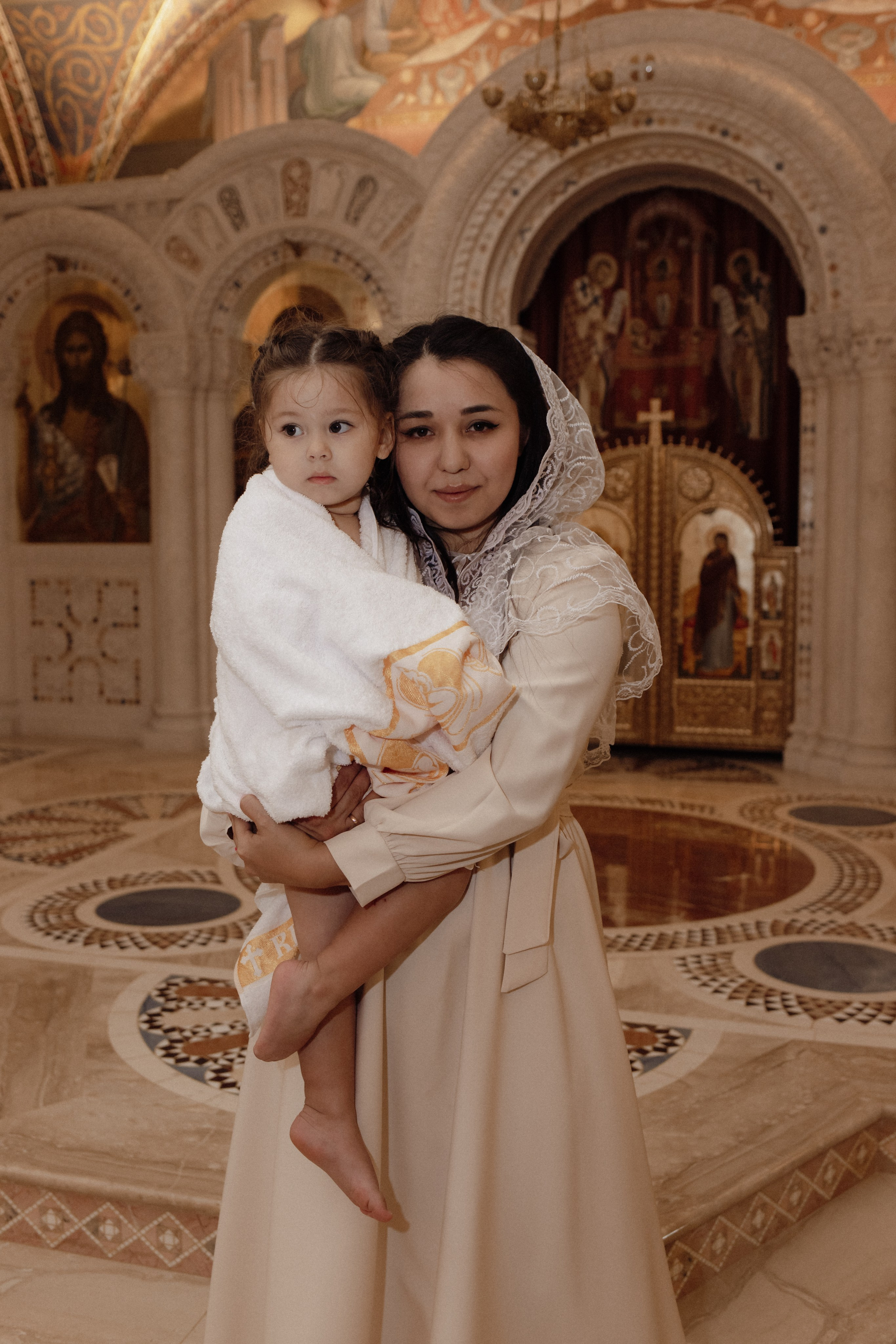 Крещение Киры. Семейный и свадебный фотограф в Челябинске Мария Леонтьева