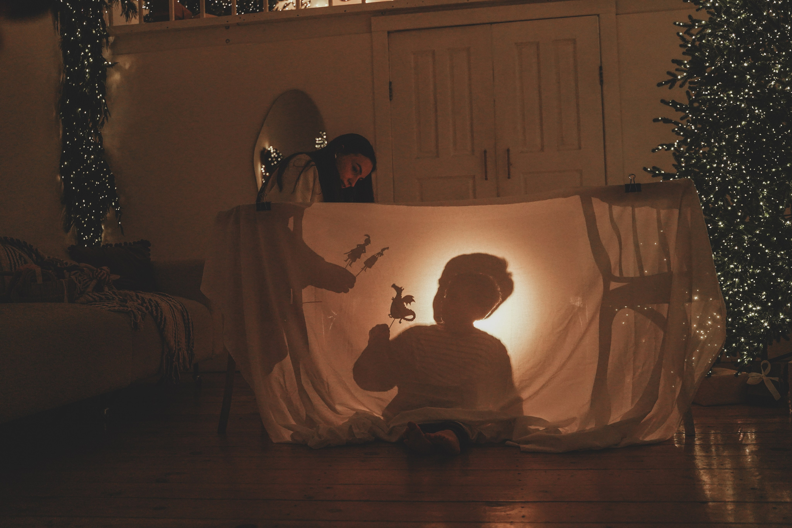 Новогодняя ночная фотосессия. Семейный и женский фотограф в Краснодаре Анастасия Приймак