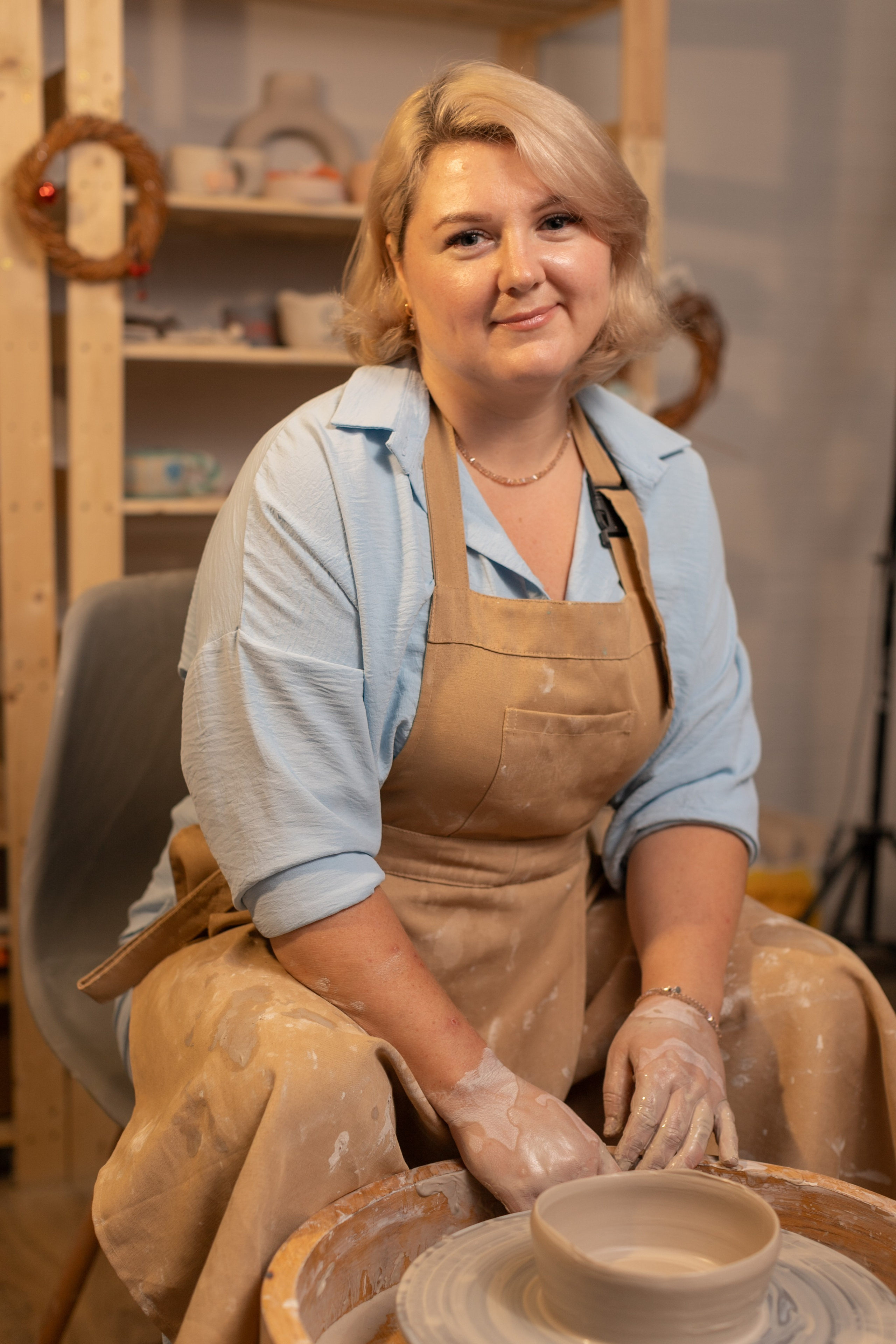 Гончарный МК Ирина и Юлия. Семейный и детский newborn фотограф в Ростове-на-Дону Наталья Лебедева