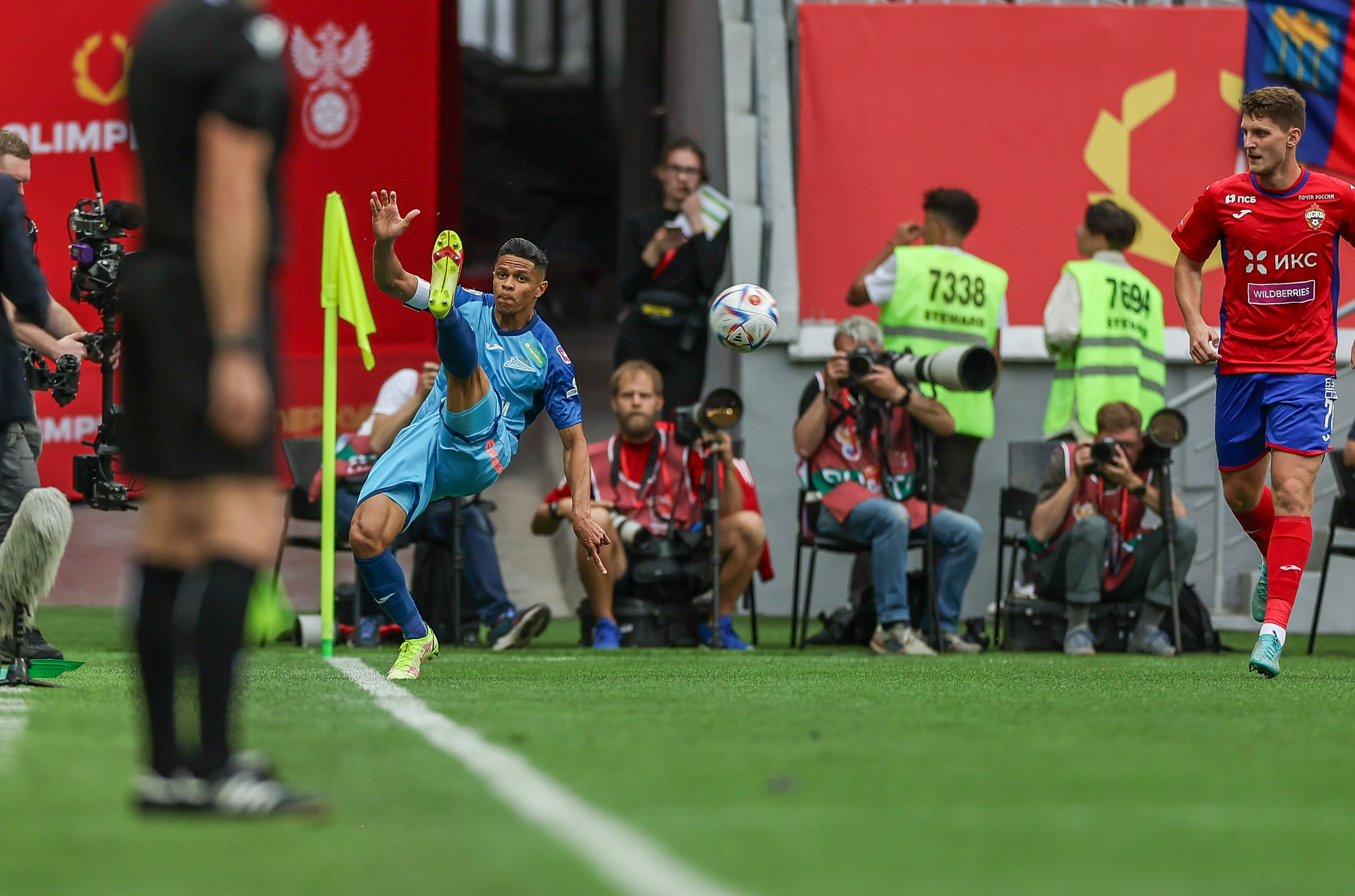 Суперкубок России по футболу. ФК Зенит — ФК Цска. Спортивный репортажный фотограф Казань Нафис Сиразетдинов