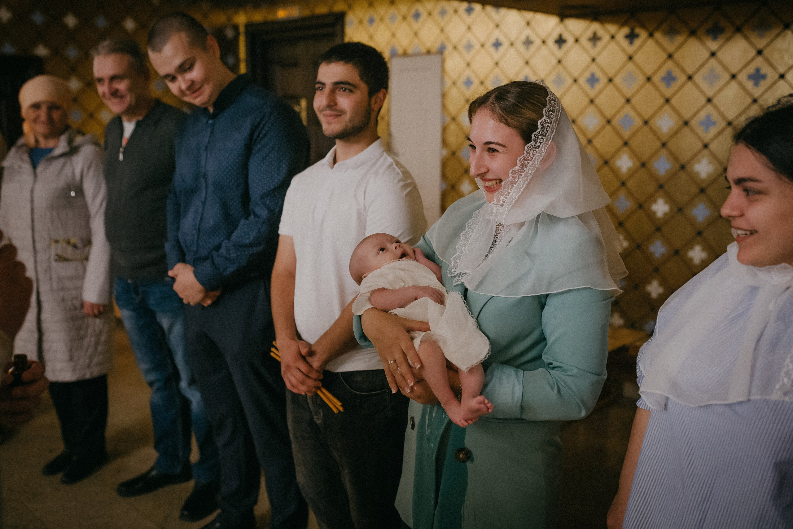 Крещение Софии. Храм Никольский. Семейный фотограф в Сургуте