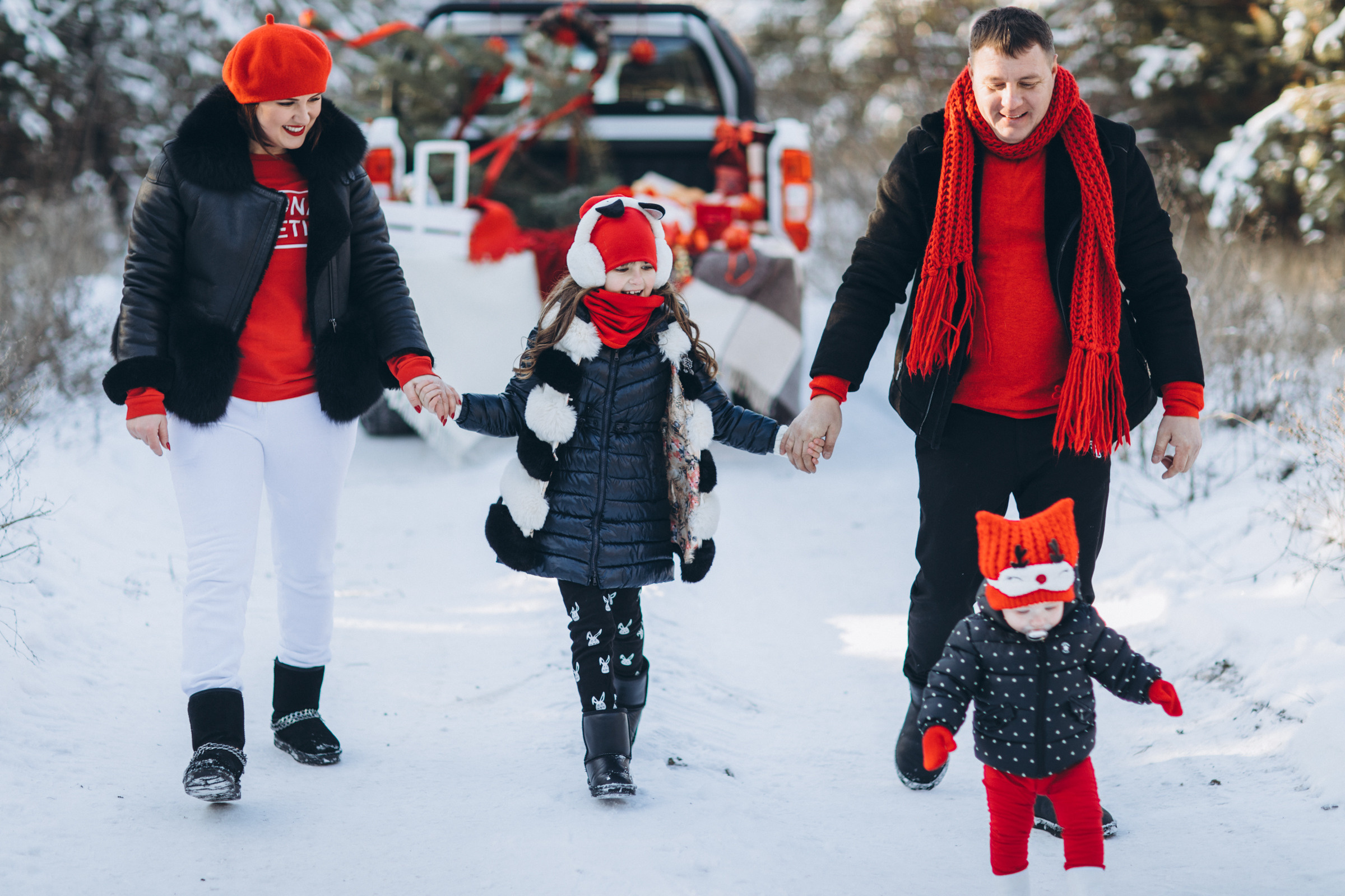 Семья и Новый Год. Семейный фотограф Оля Гладченко