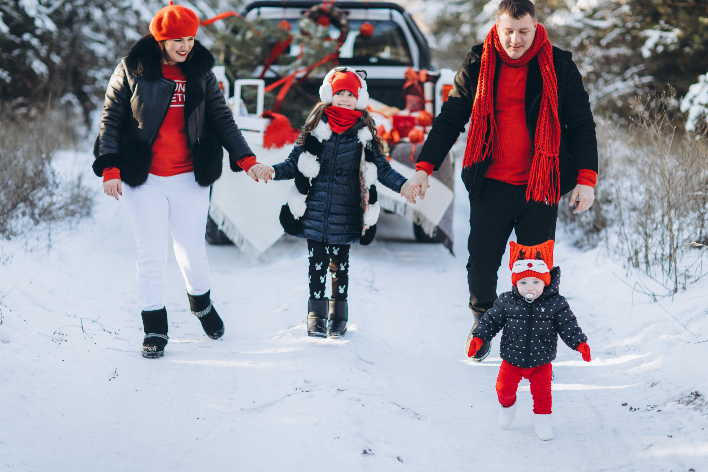 Семья и Новый Год. Семейный фотограф Оля Гладченко
