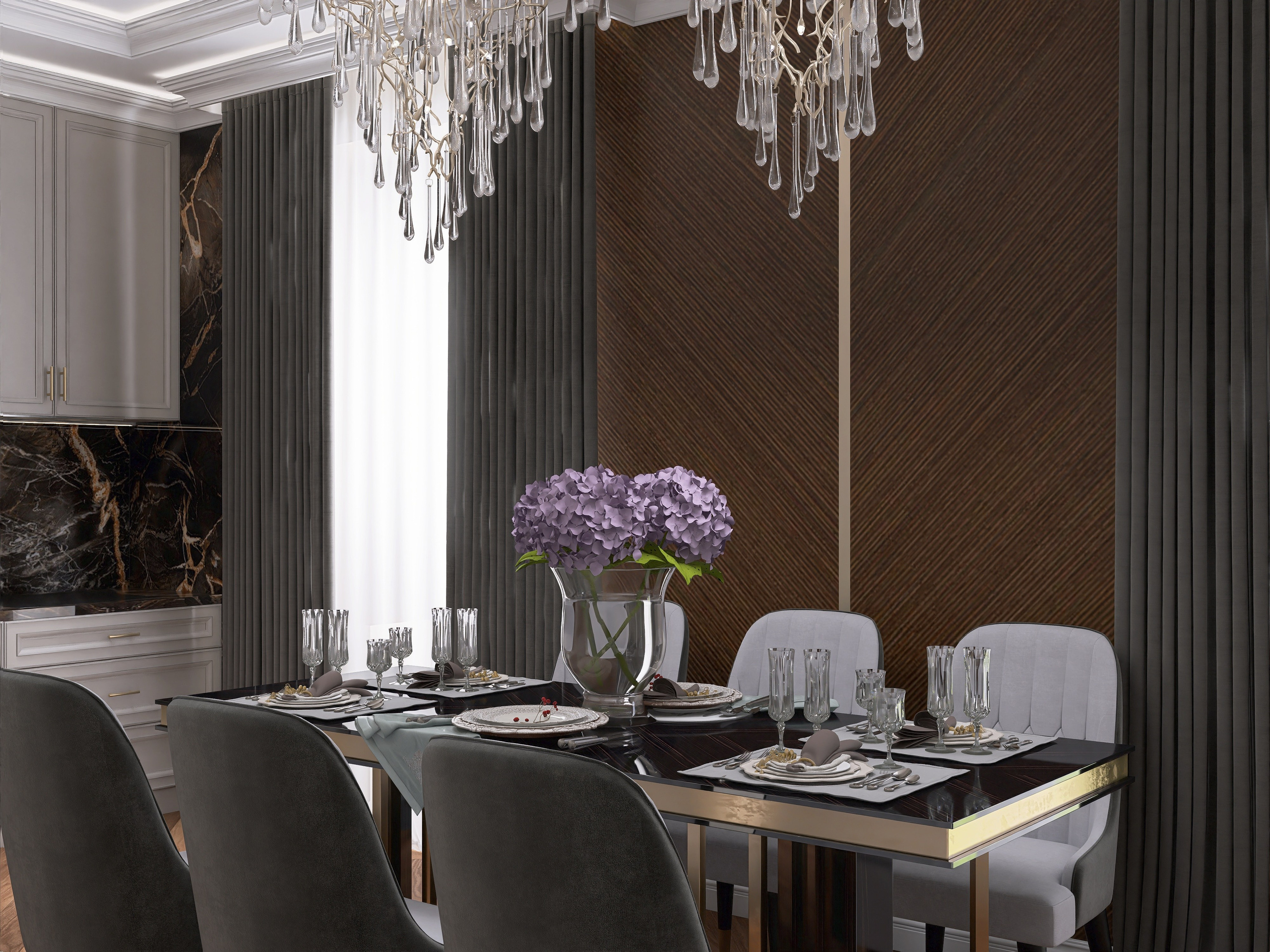 CAPITAL TOWERS. Moscow Interiors