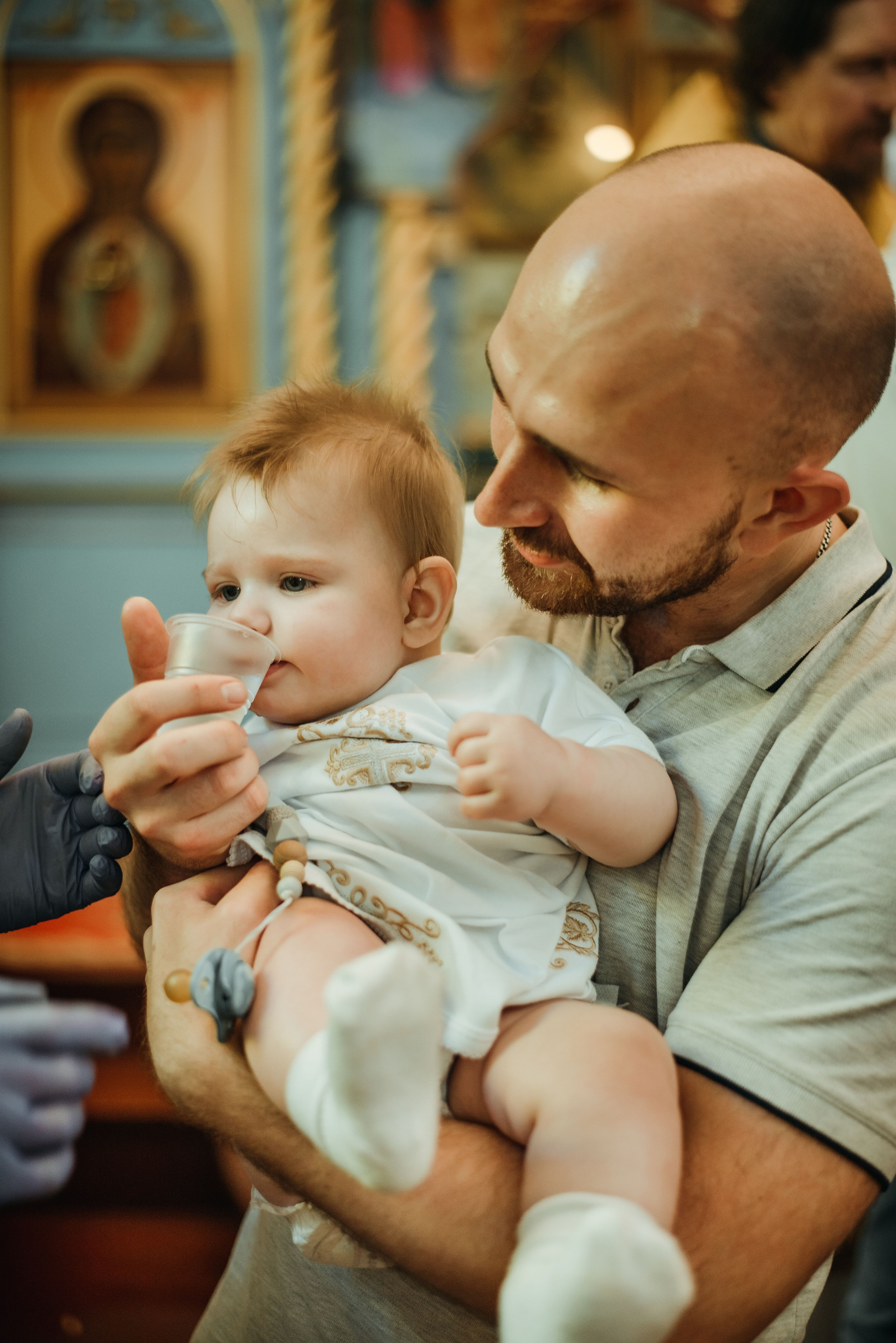 Крещение Федора. Свадебный и портретный фотограф lifestyle