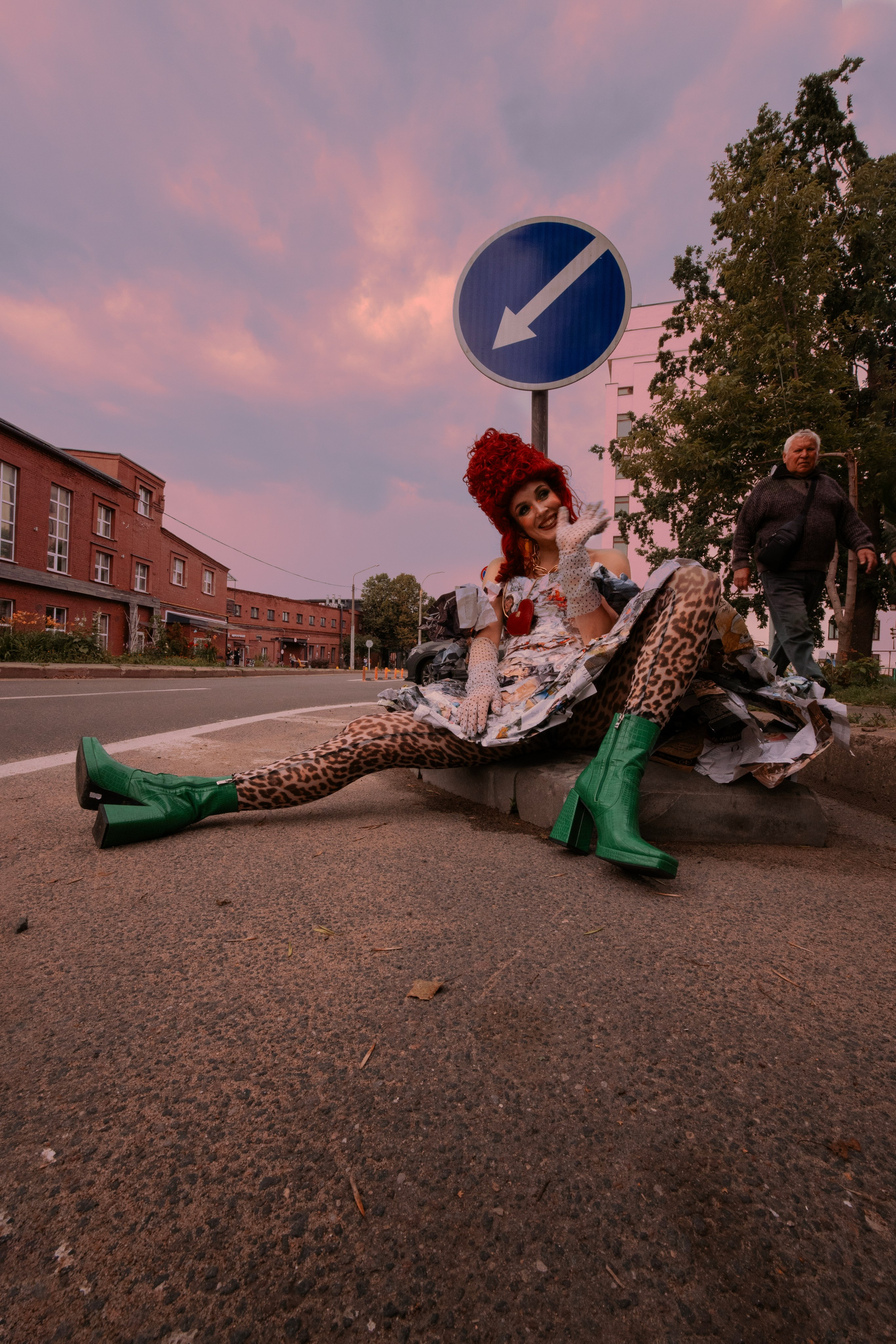 Жизнь в перфомансе. Фотохудожница Лина Дрейк