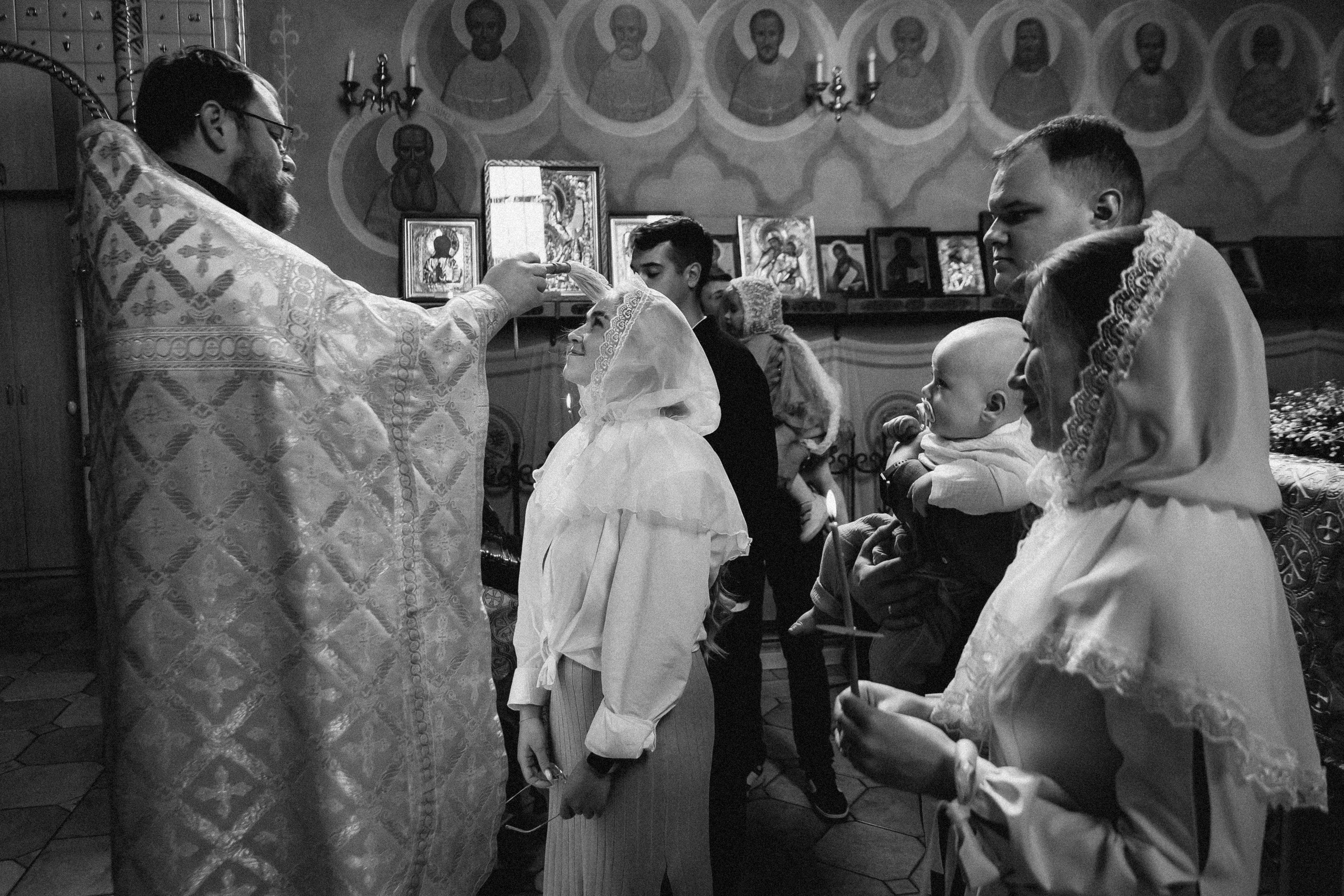 Крещение Леши. Семейный фотограф Минск Усова Ольга