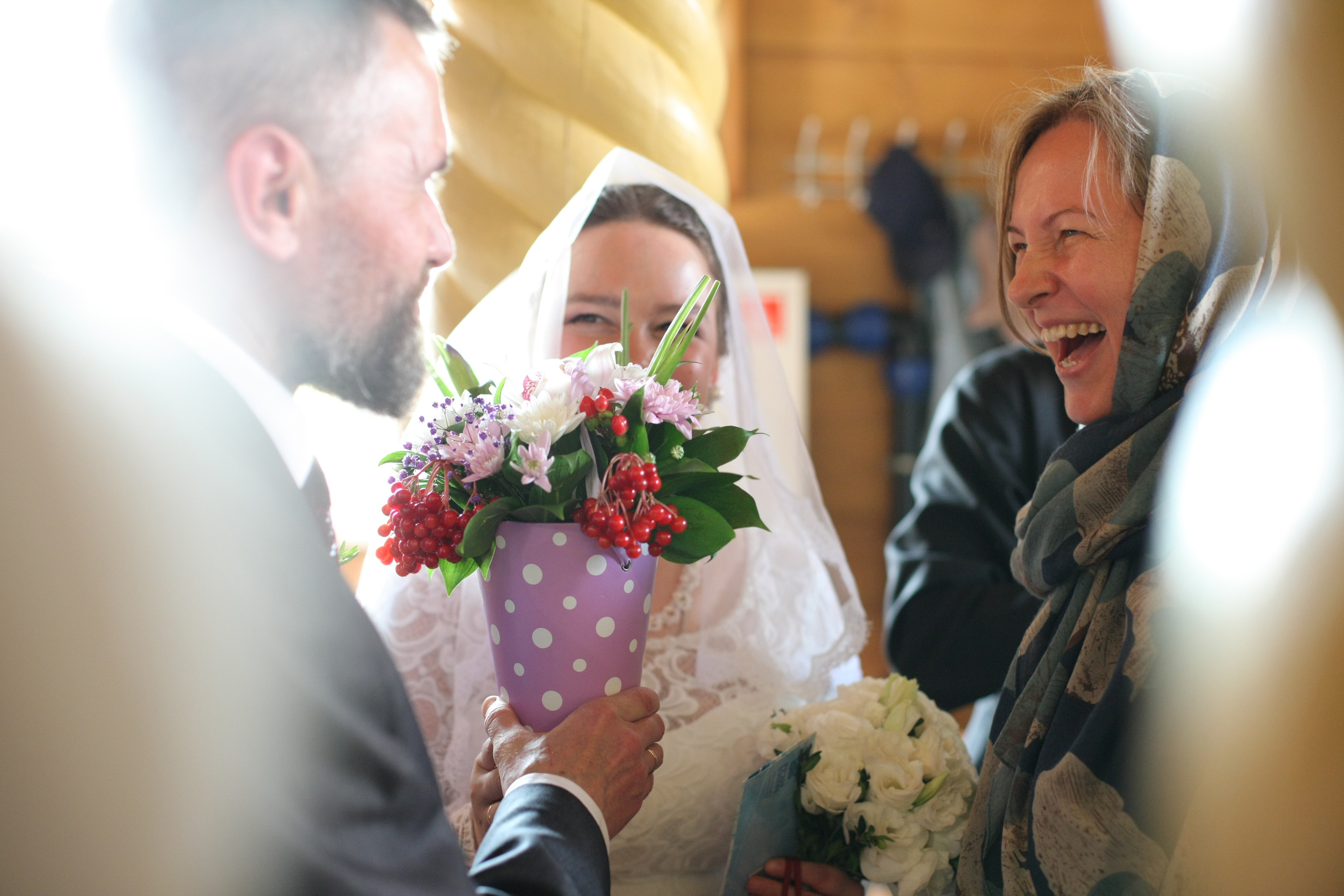 Венчание, стиль «Agfa CT Precisa 100». Фотограф на крещение/венчание