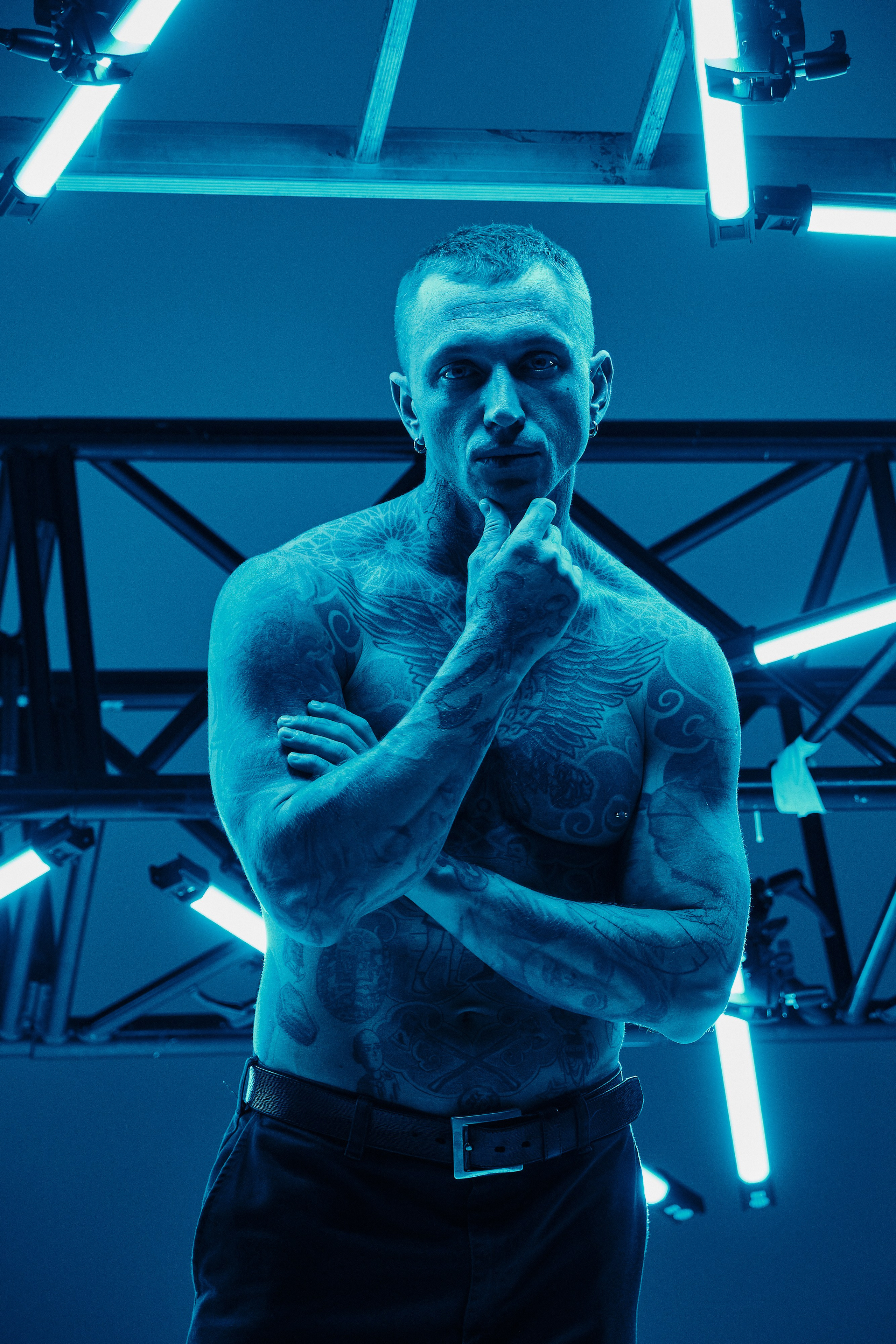 Мужской портрет в студии в москве фотограф в Москве Колышева Виктория