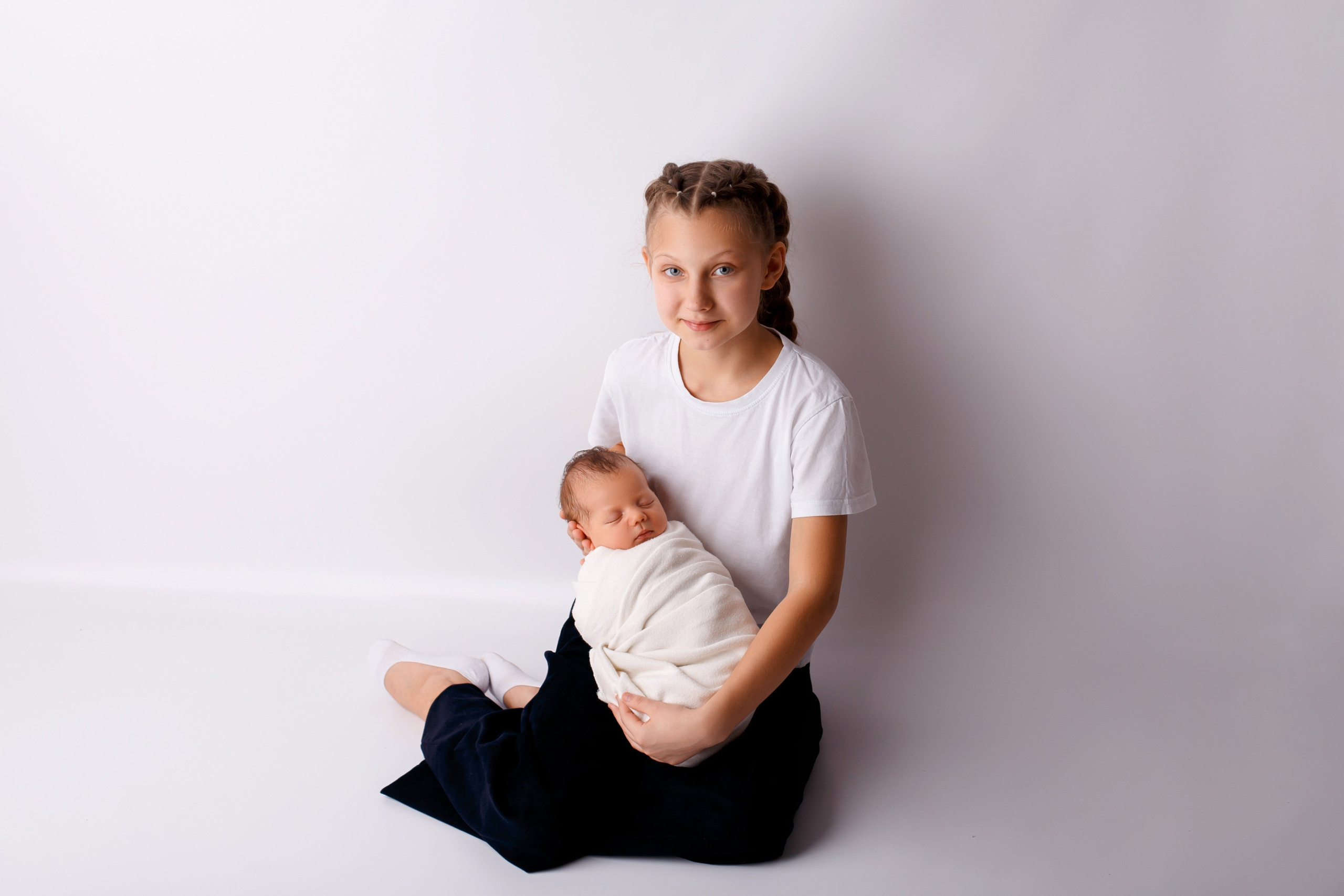 Фотосессия newborn (семейные кадры). Фотограф новорожденных Ростов-на-Дону