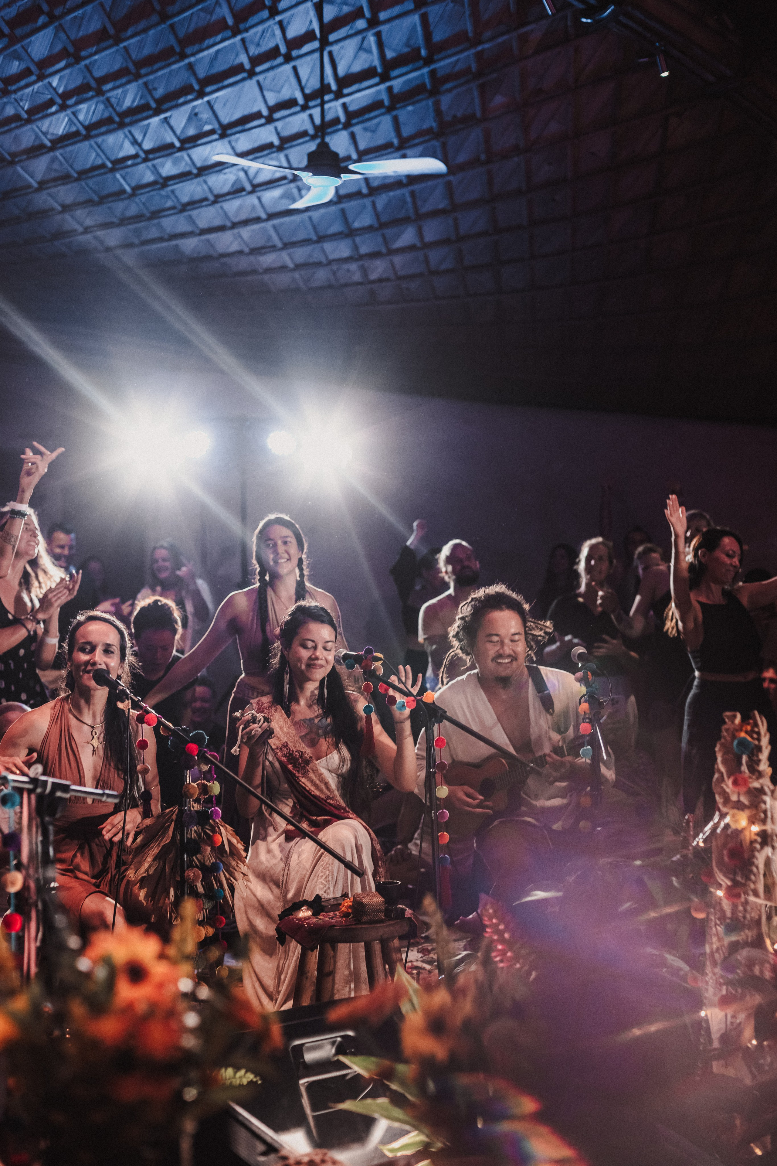 Hanuman Project kirtan at Alchemy march. Mariam Bagdasaryan