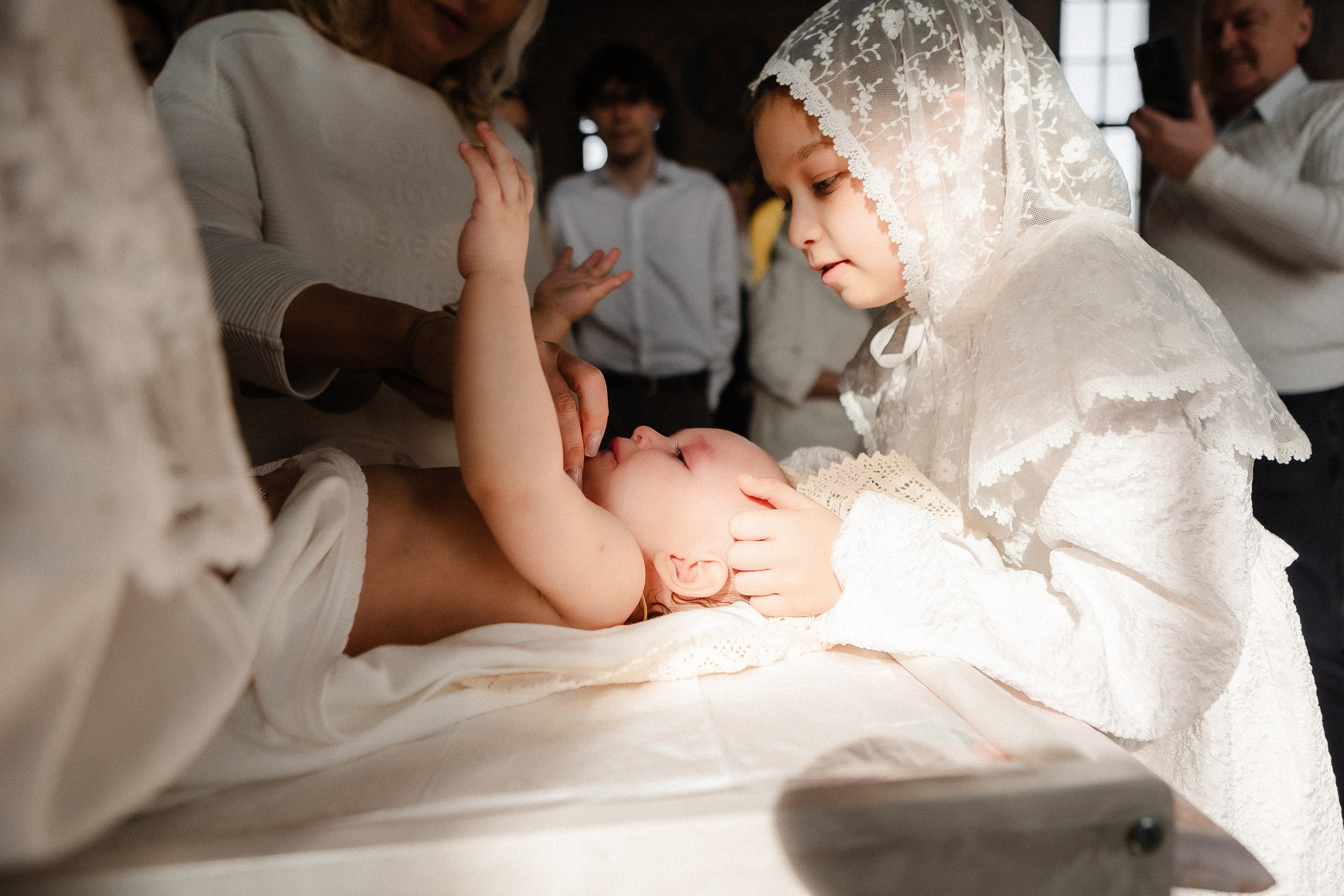 Таинство крещения Агаты. Семейный фотограф в Нижнем Новгороде Доронина Юлия