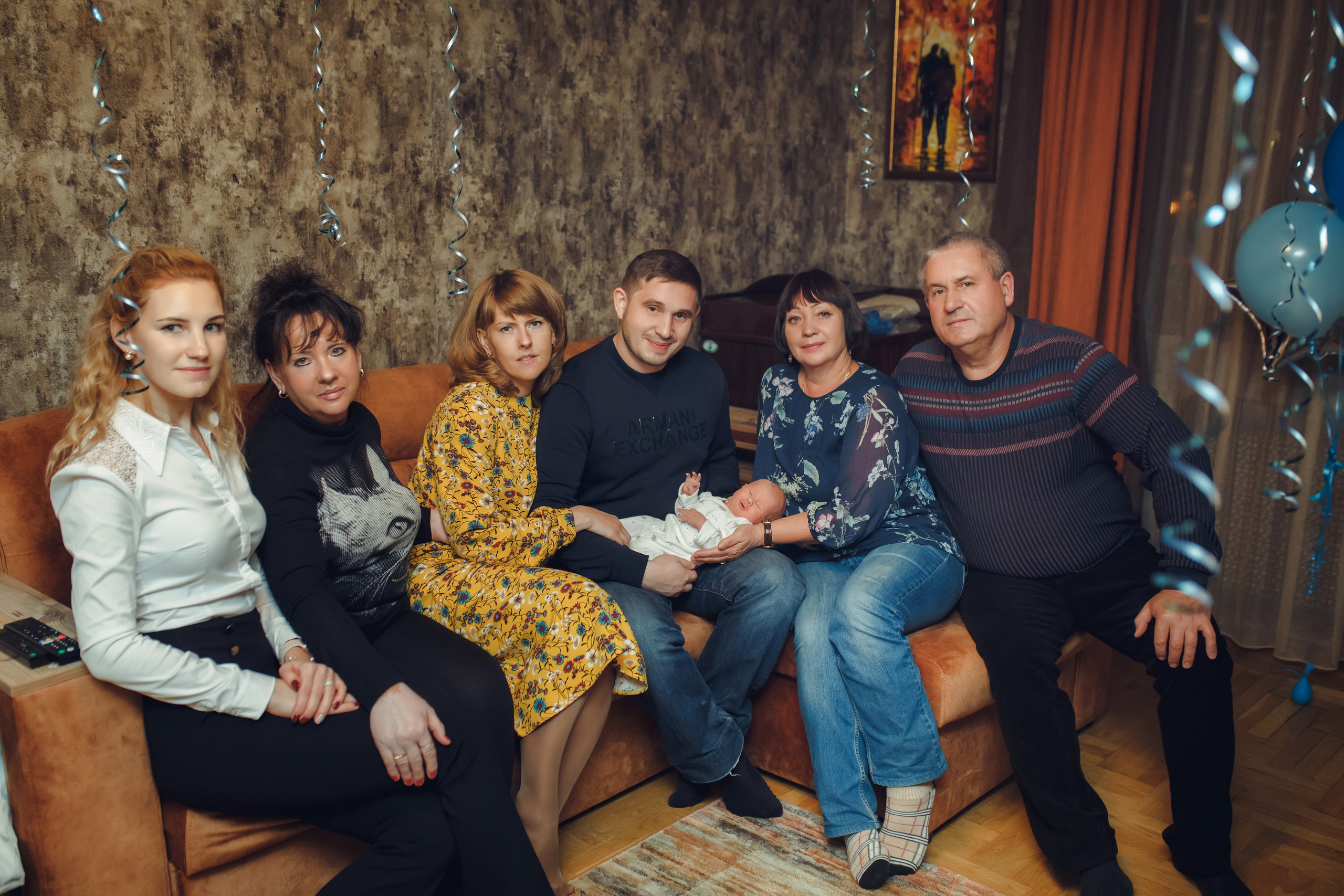 Выписка Виктора. Фотограф на Крещение, семейный фотограф в Москве