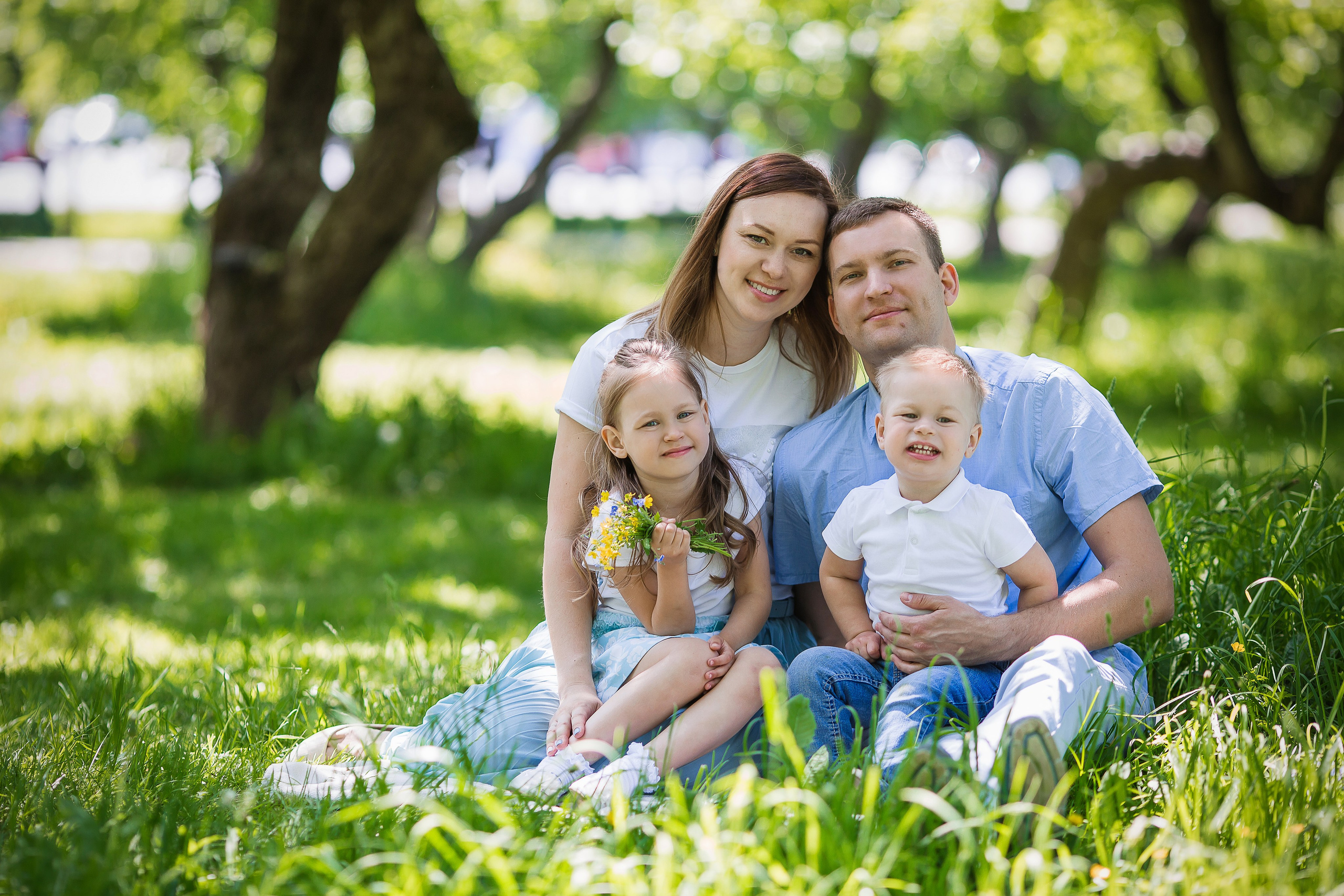 Надежда и семья. Фотограф на Крещение, семейный фотограф в Москве