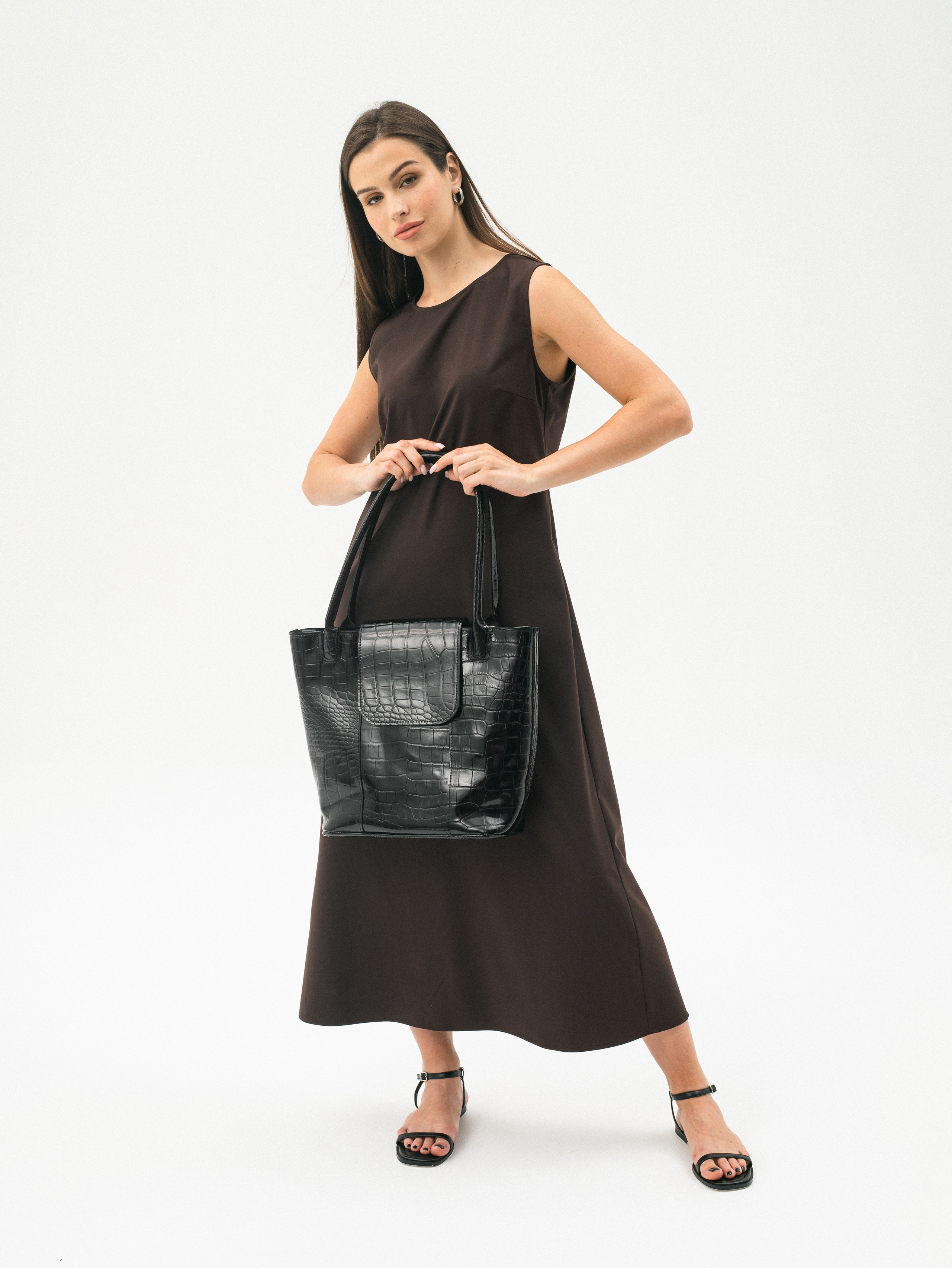 Модель 5Ш. Бренд Alligatore Biaco — это изящные изделия из натуральной кожи