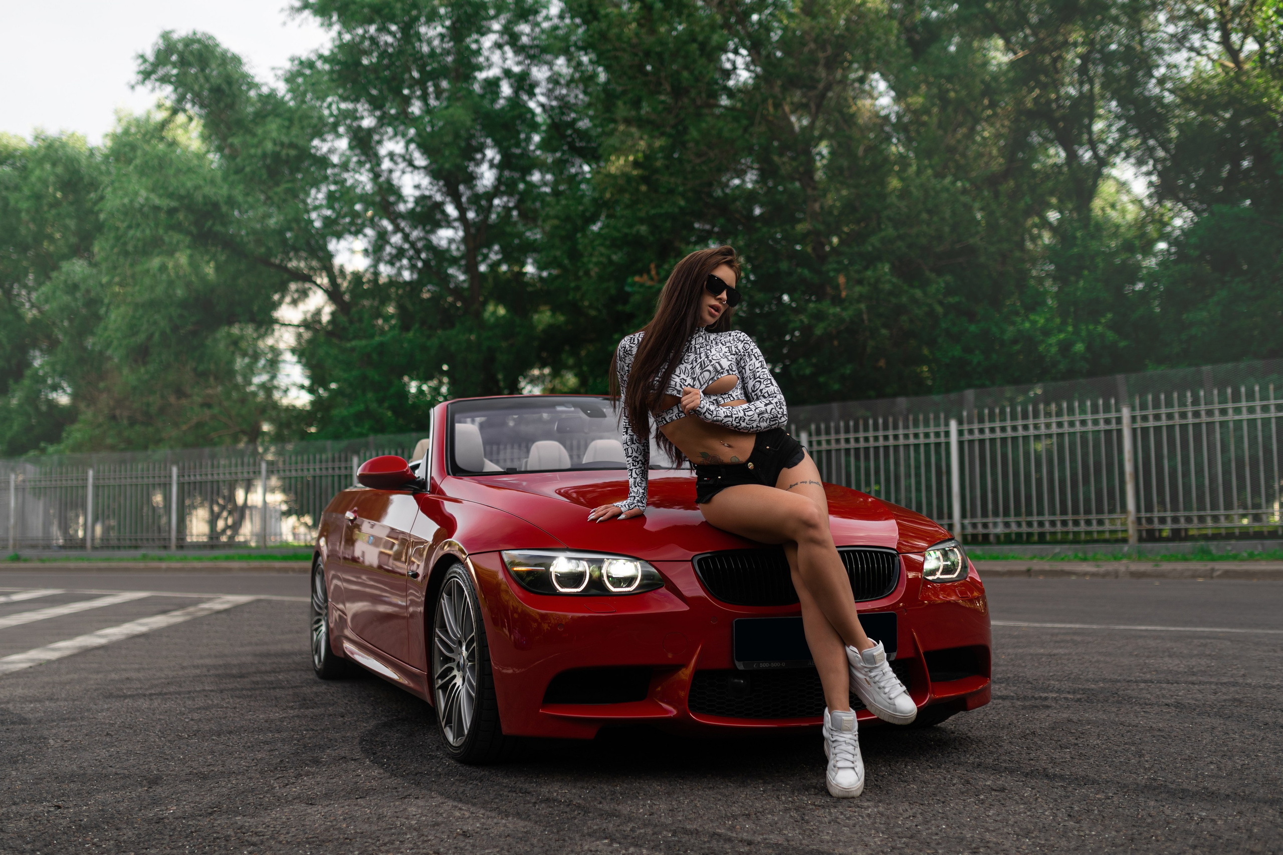 Julia x BMW. Автомобильный фотограф в Москве | Базилев Александр