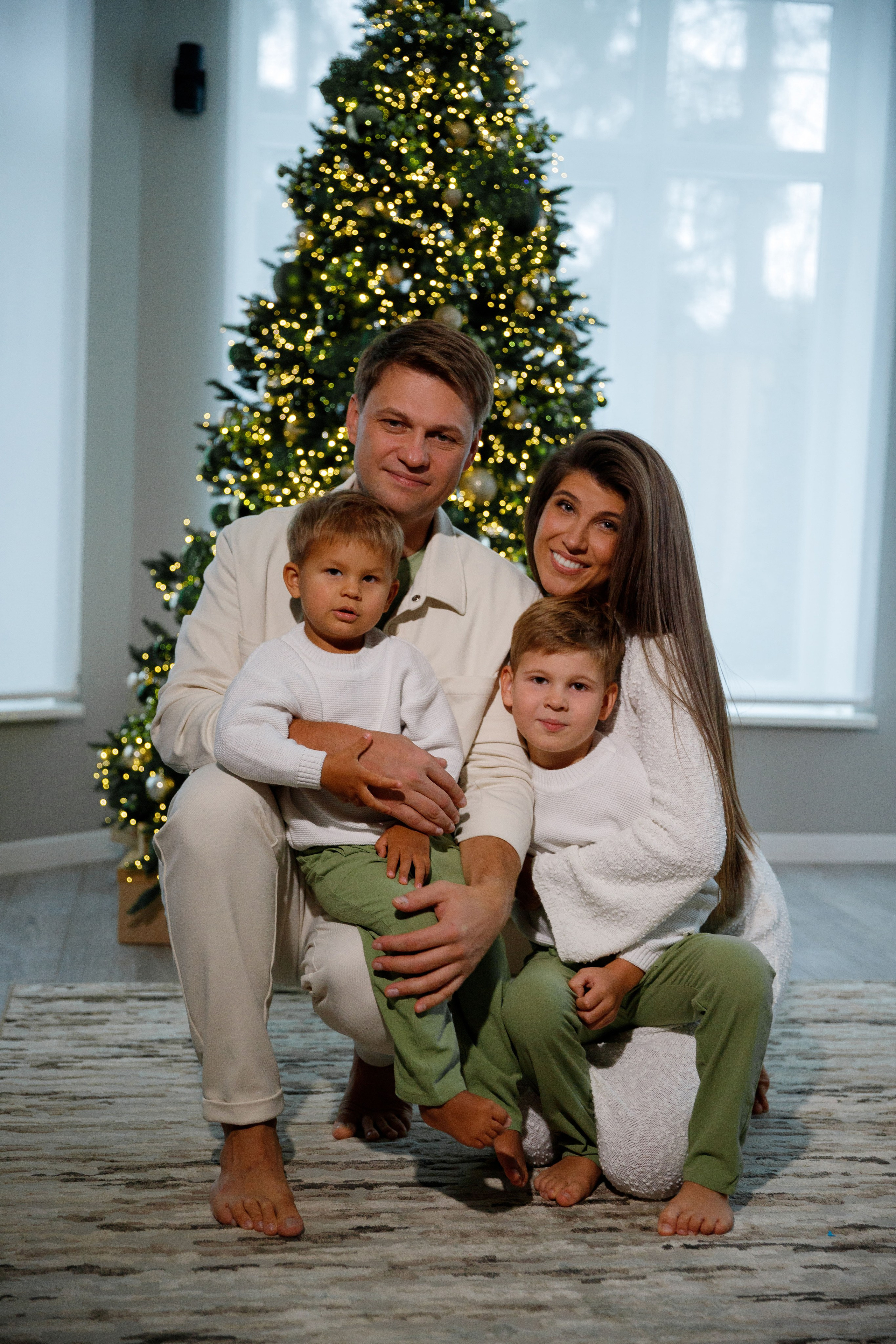 Семейная фотосессия дома. Фотограф Александра Сыщенко
