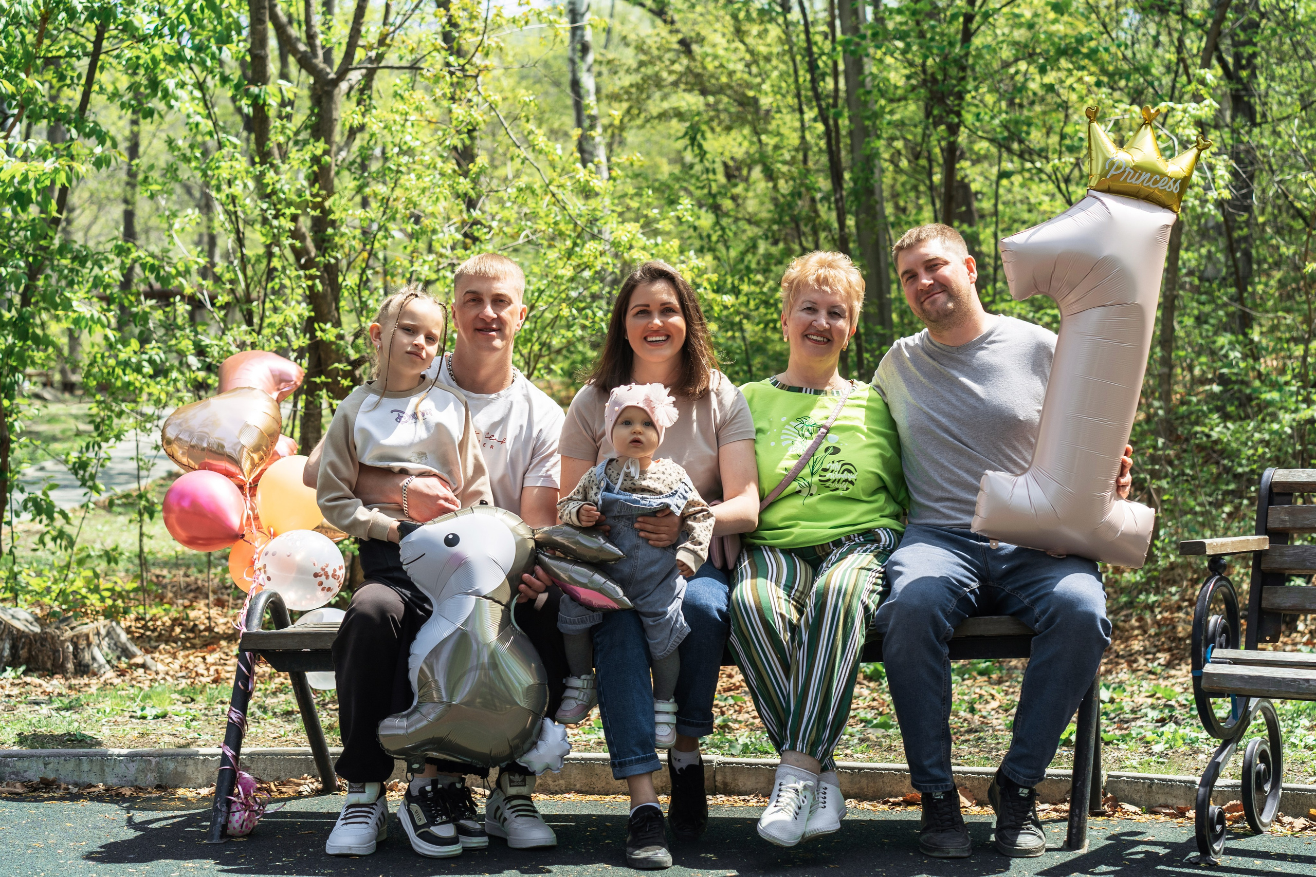 День рождения в парке. Семейный и детский фотограф во Владивостоке Мария Гой